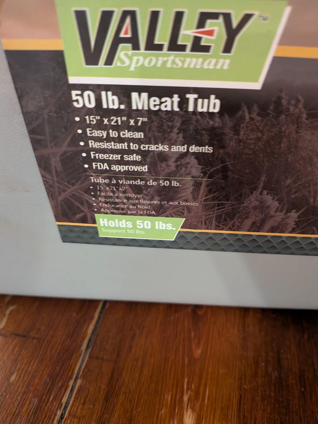 Valley Sportsman 50 lb. Meat Tub - photo 2