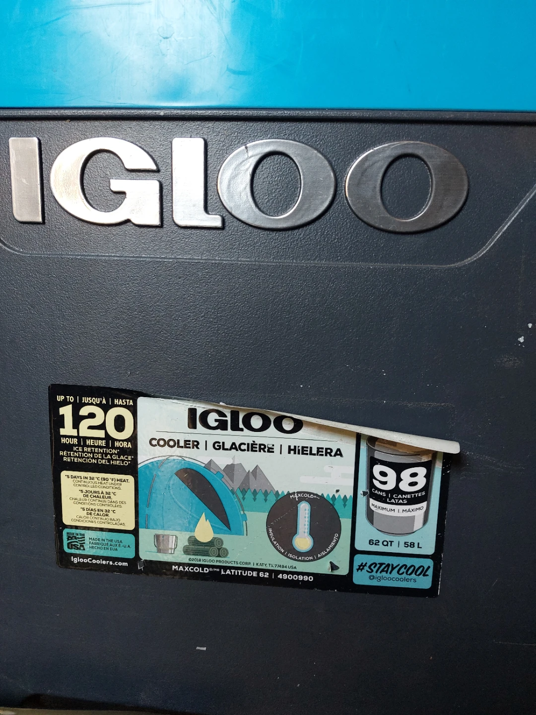 Igloo MAXCOLD 120 Cooler - photo 2