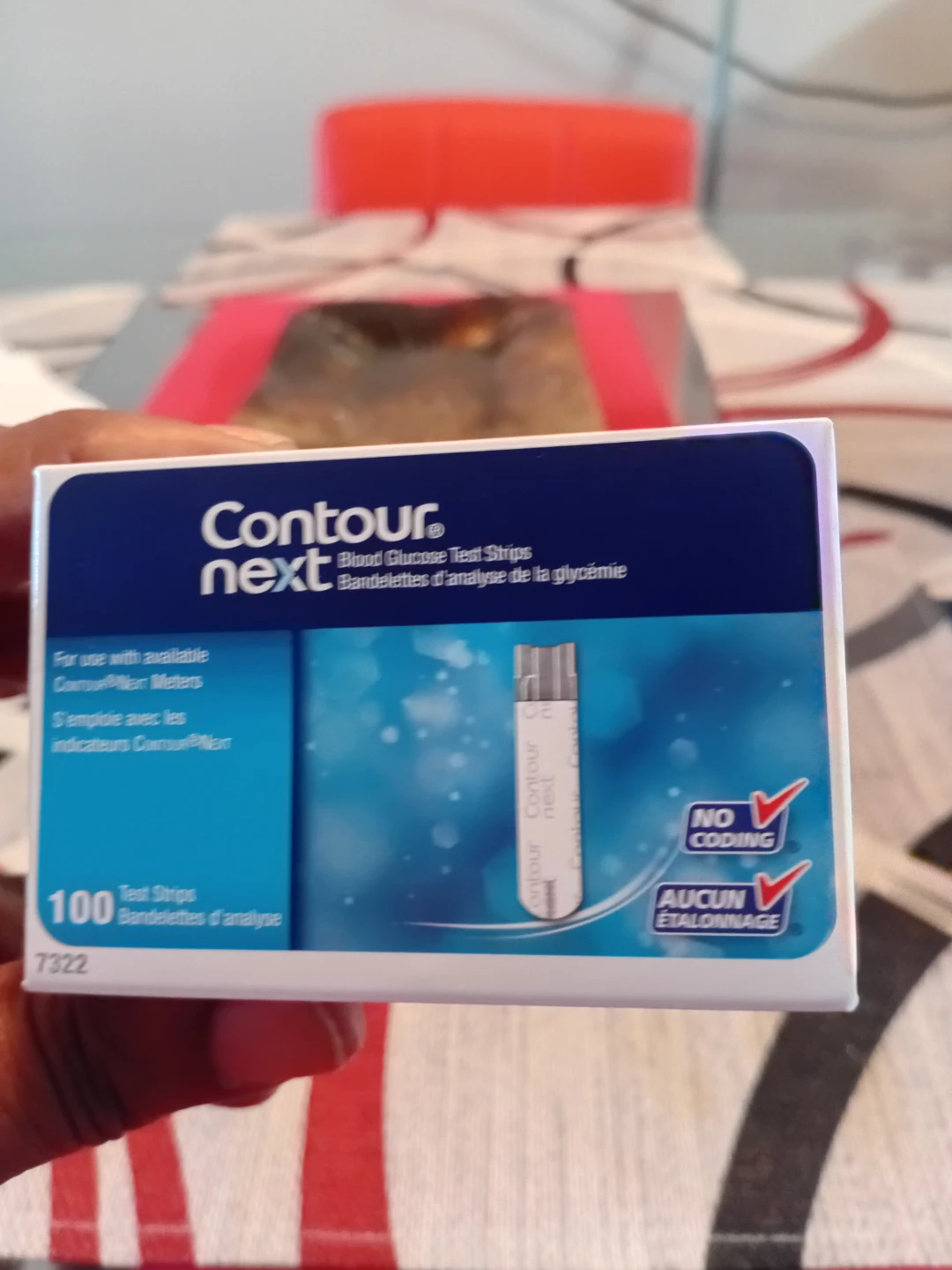 Contour next blood glucose strips