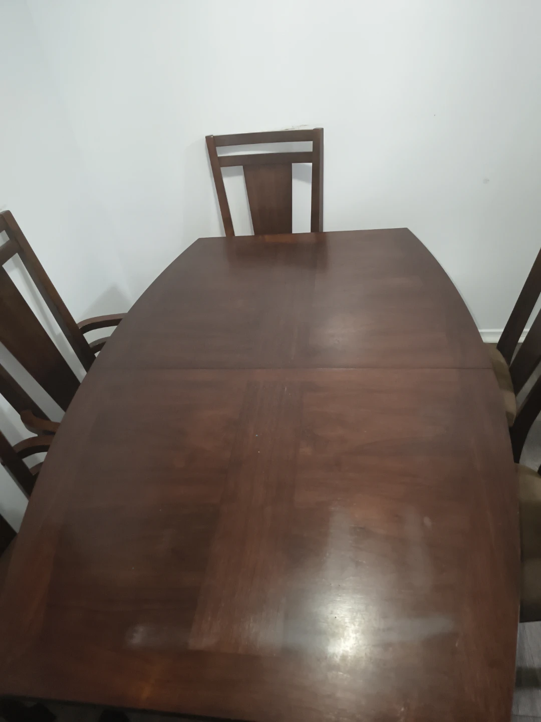 Wooden Dining Table and Chairs Set
