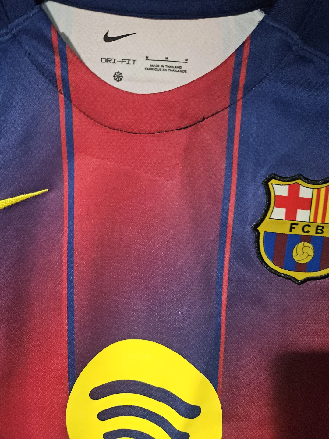 Nike FC Barcelona Lamine Yamal Jersey #10 Size M