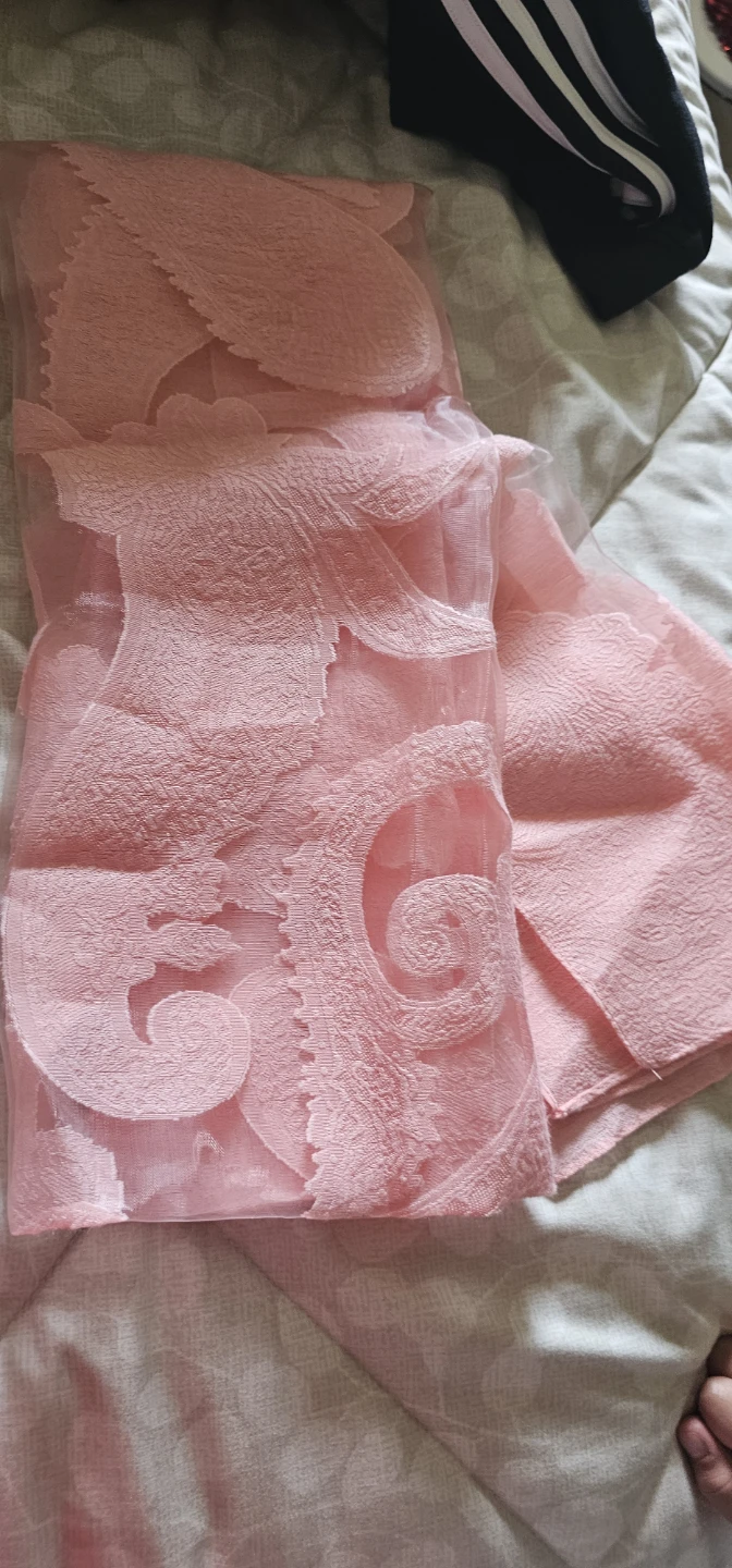 Pink Lace hijab