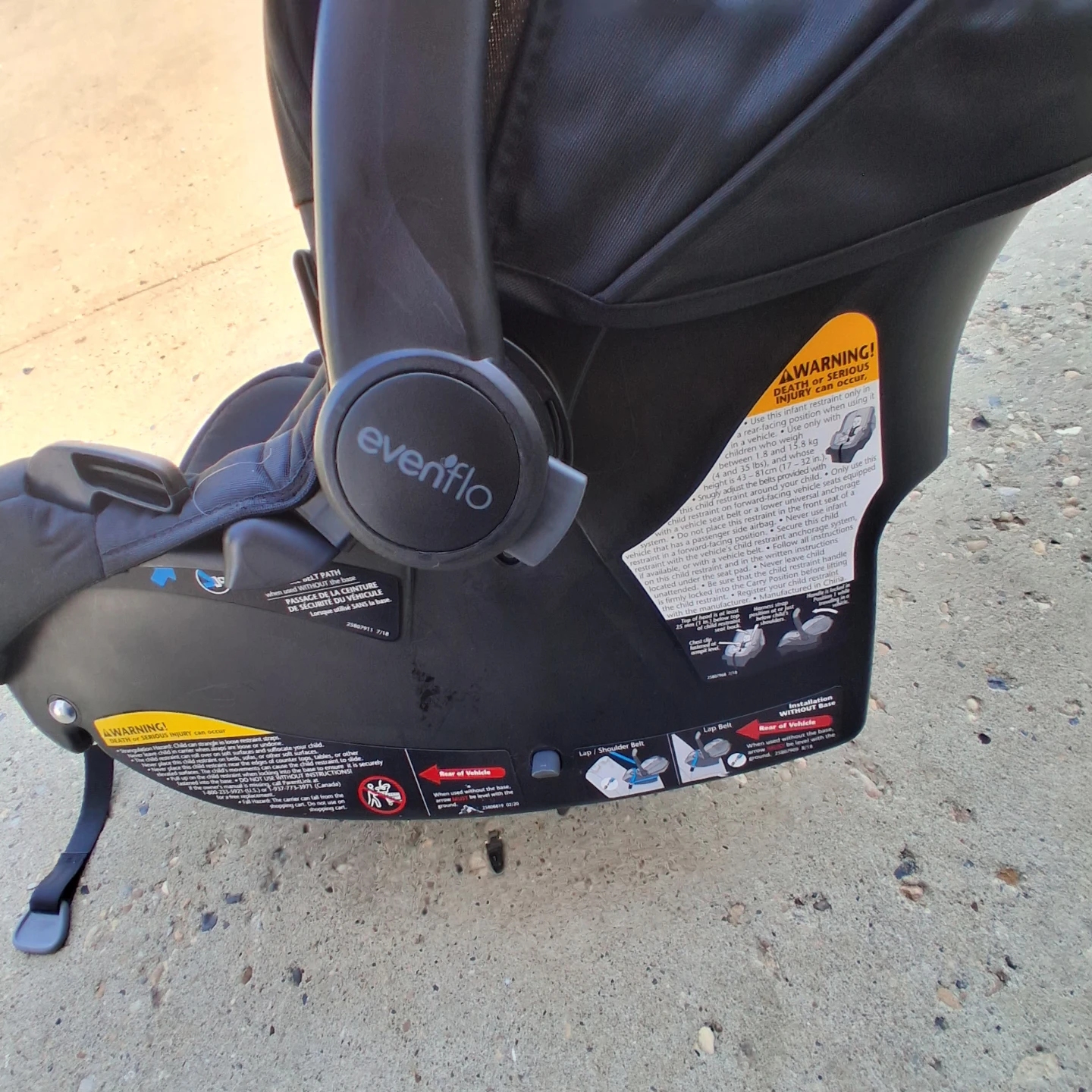 Evenflo Infant Car Seat - photo 3