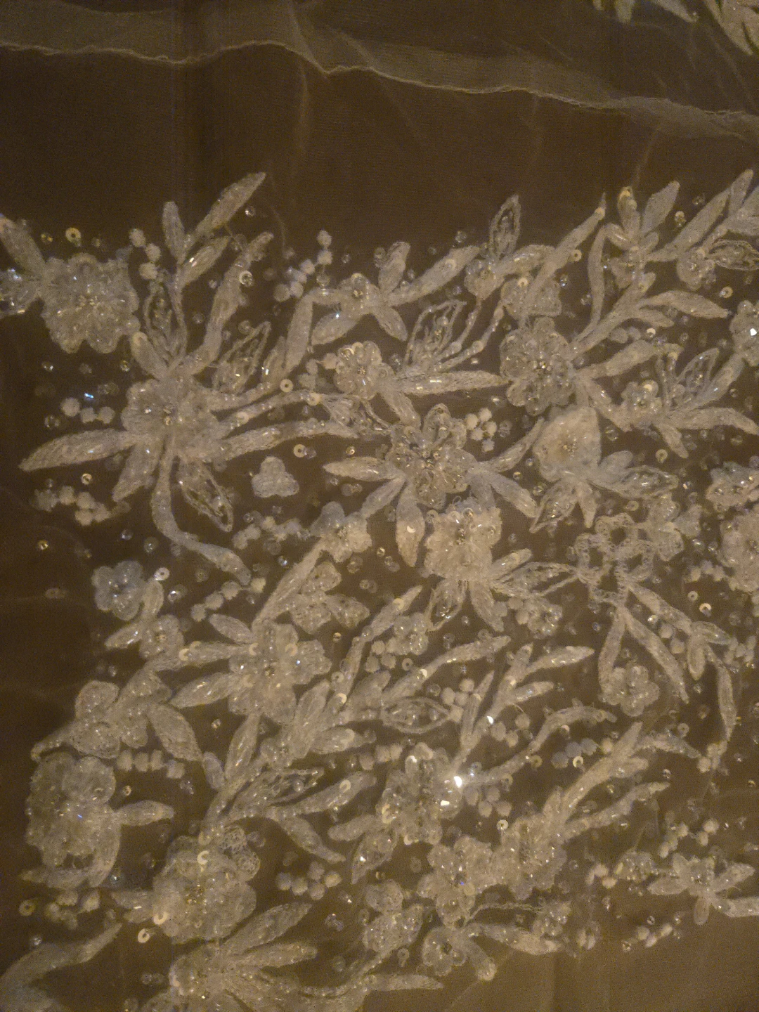 Beaded Floral Lace Appliques (Set of 2) - photo 5