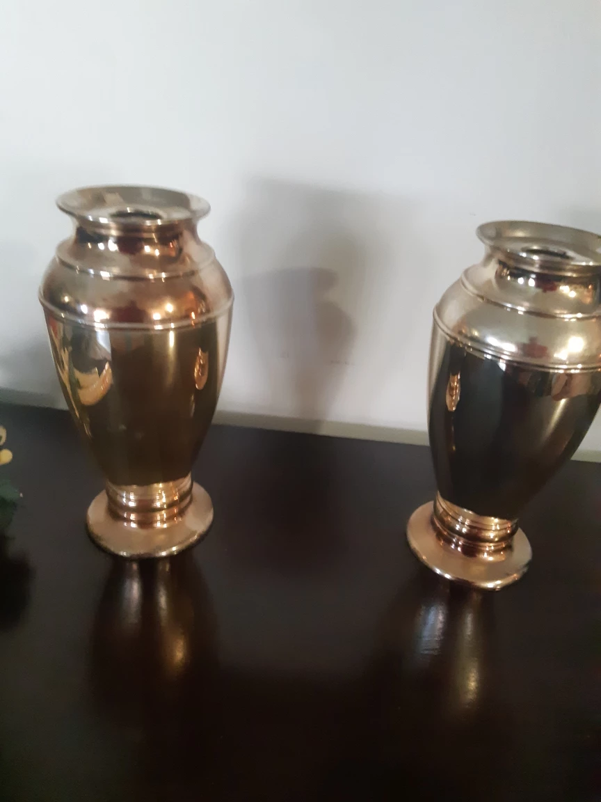 silver plated Decorative Vases with Candle Holders - photo 2