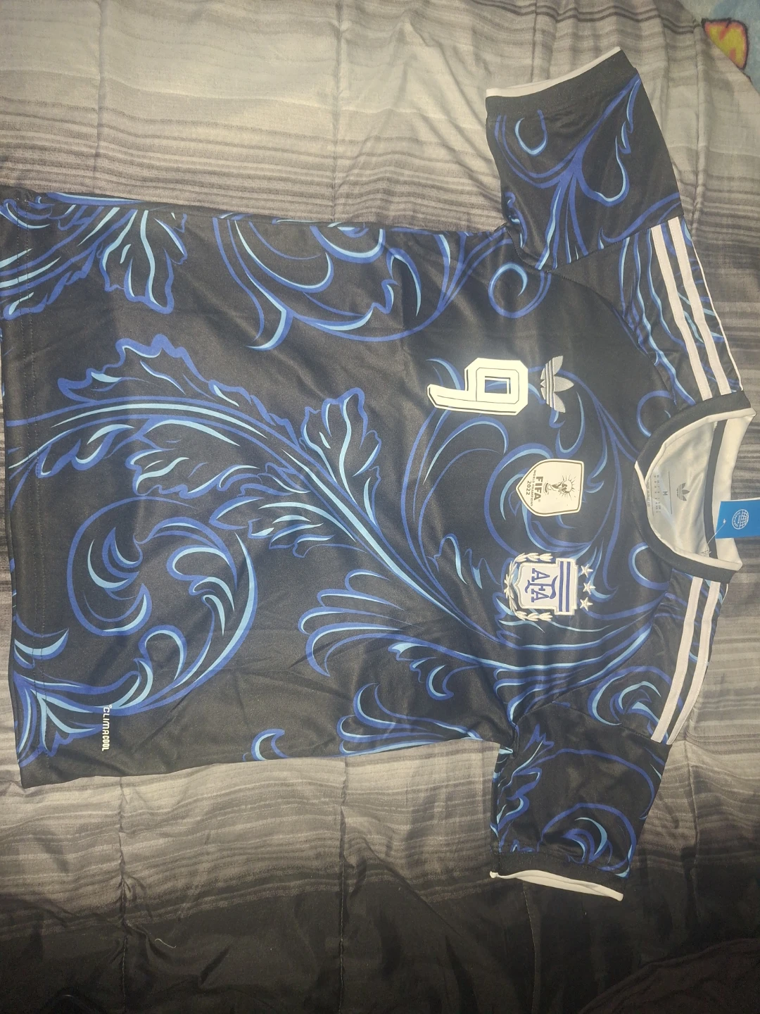 Adidas Argentina National Team Football Jersey J.Alvarez #9