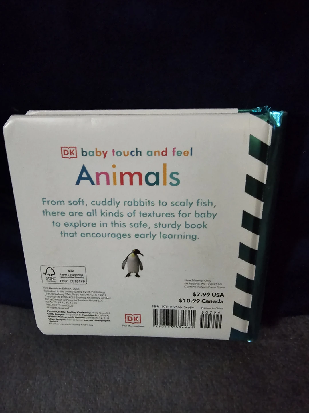 DK baby touch and feel Animals Board Book - photo 2