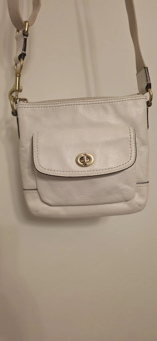 Coach White Leather Crossbody Bag - photo 2