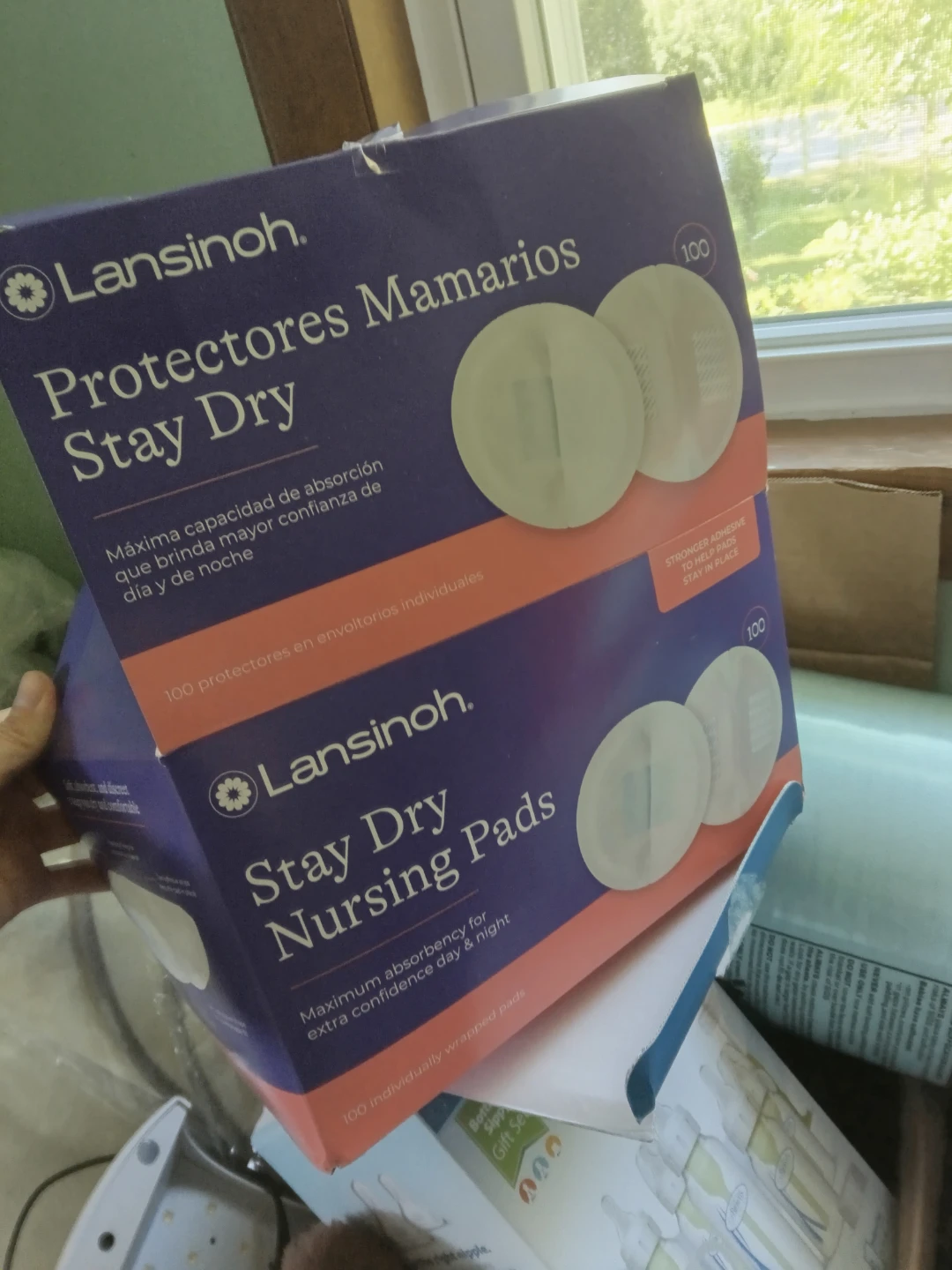 Lansinoh Stay Dry Nursing Pads - 100 Count - photo 2