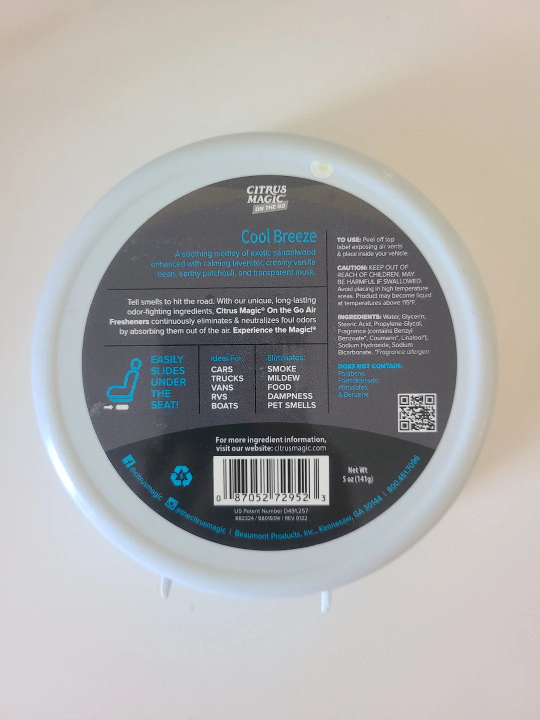 Citrus Magic Cool Breeze Car Air Freshener #freecycle - photo 3