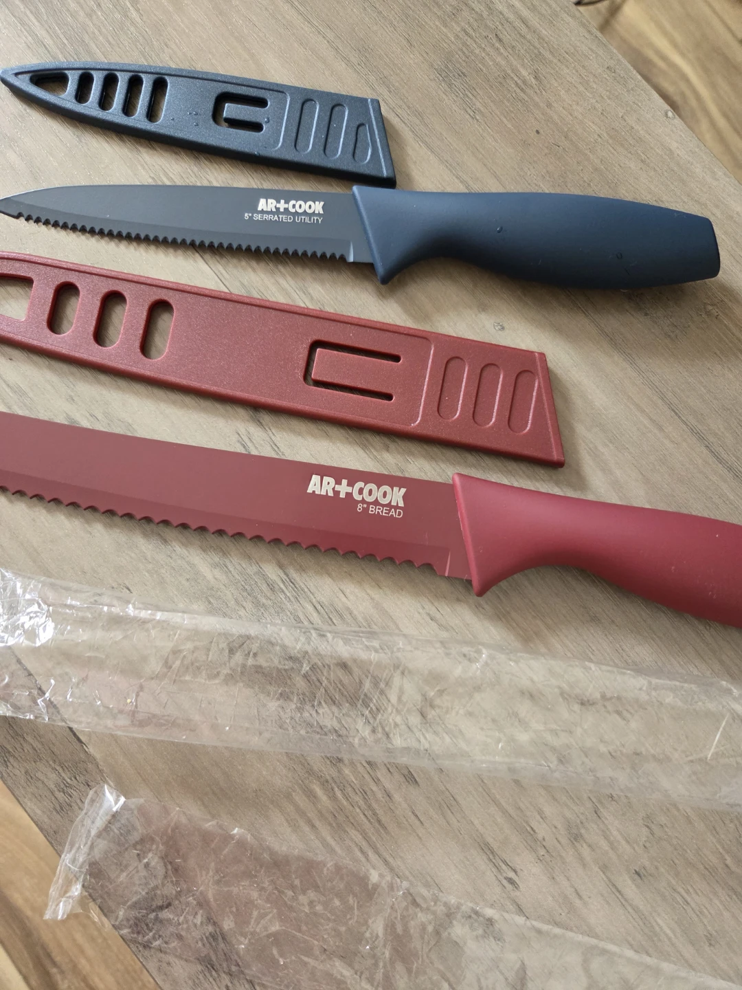 Bread Knife & Serrated Utility Knife Set - photo 2