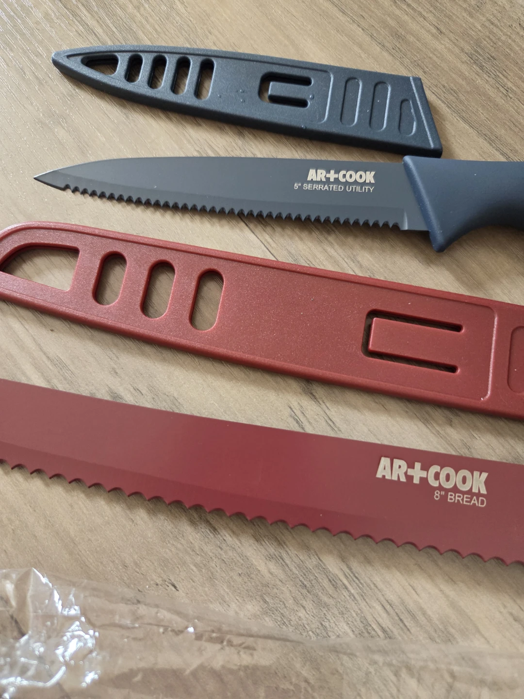 Bread Knife & Serrated Utility Knife Set - photo 3