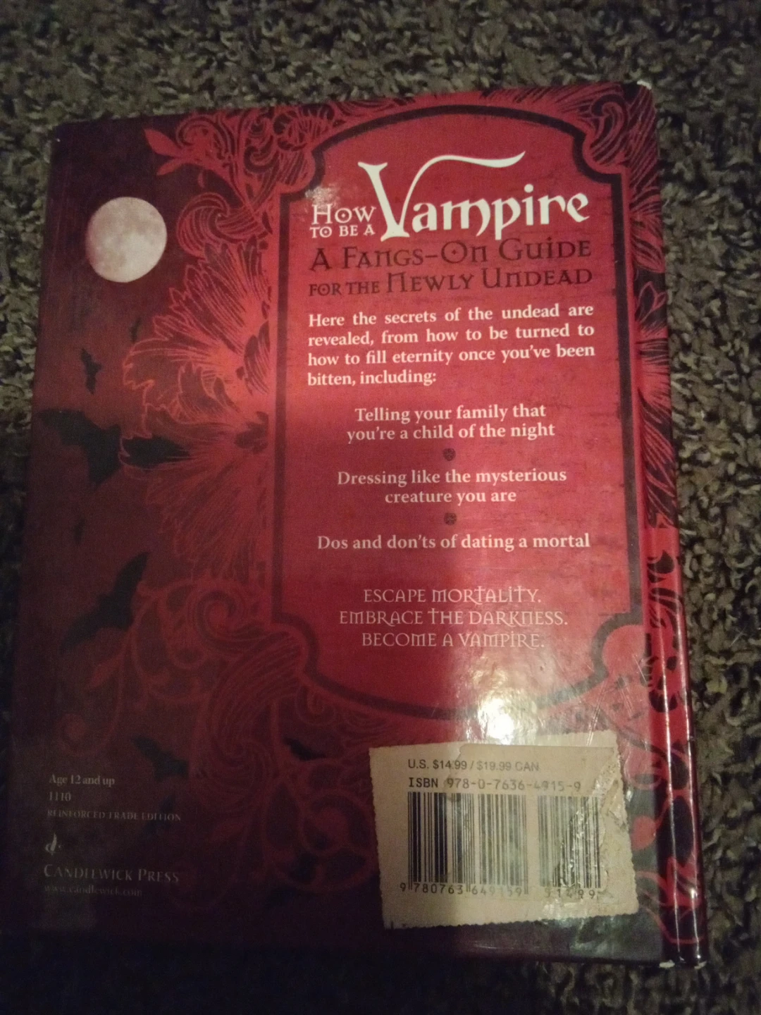 How to Be a Vampire: A Fangs-On Guide - photo 2