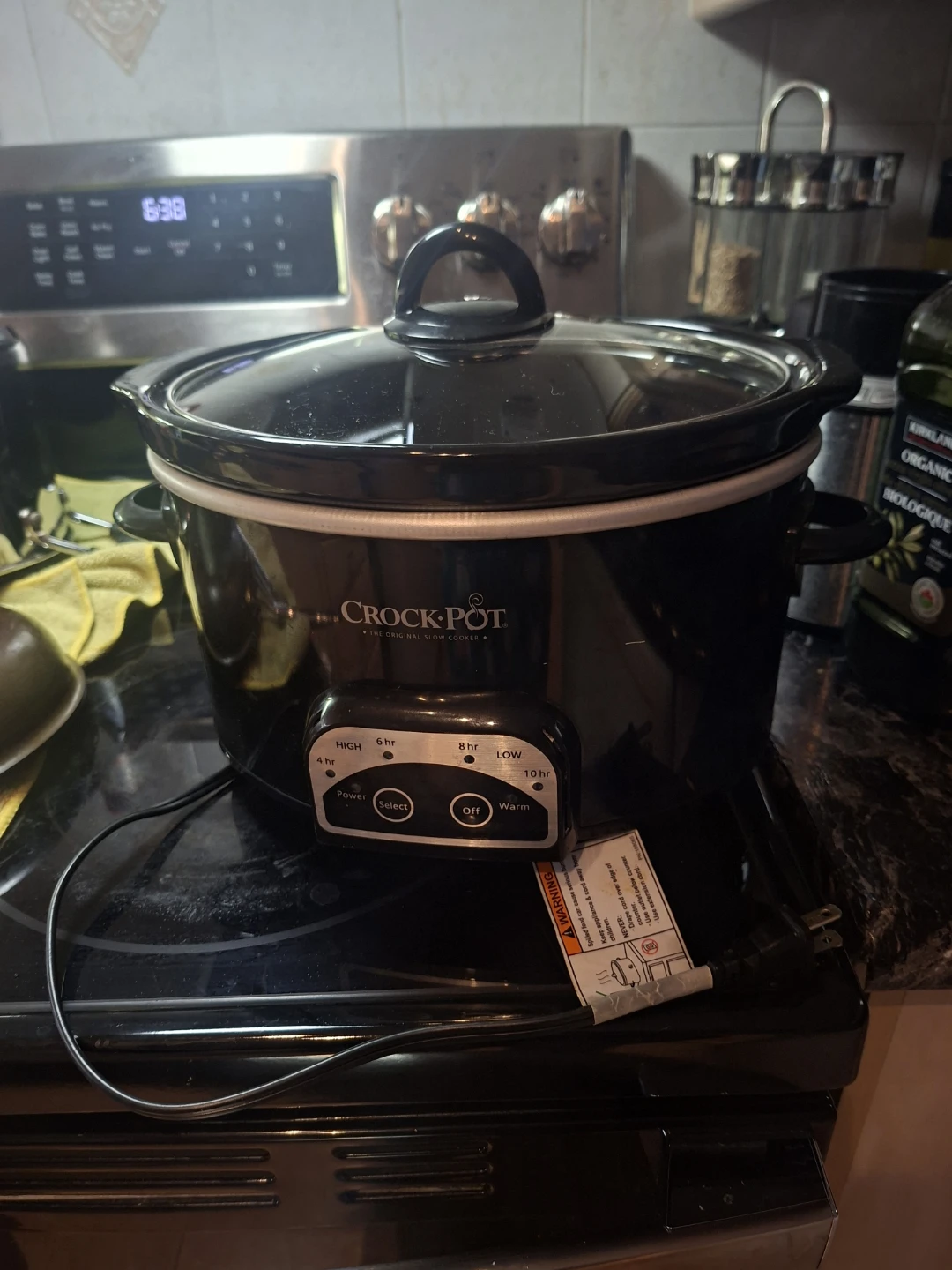 Crock-Pot 4 Qt. Oval Programmable Slow Cooker (Black) - photo 2
