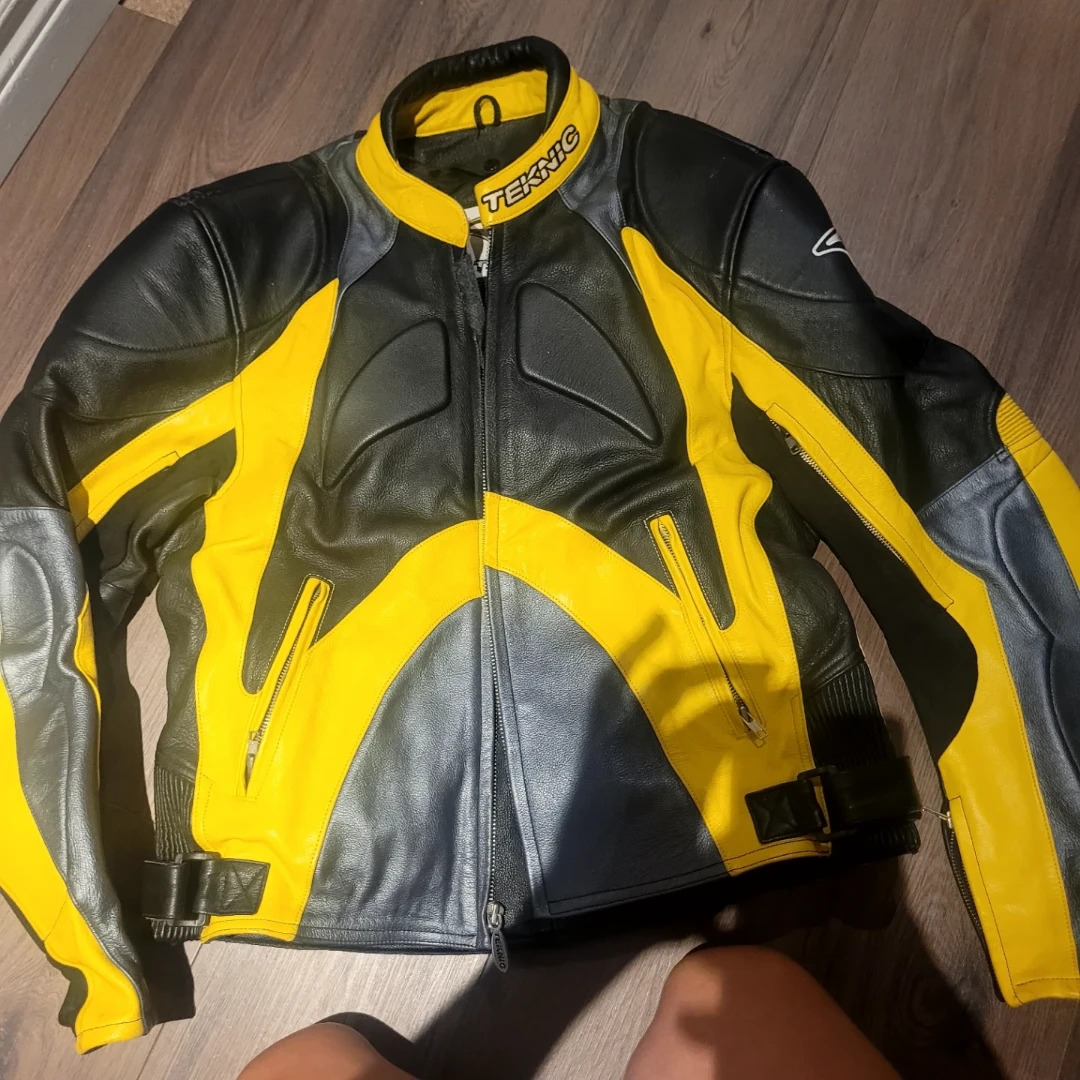 Teknic Leather Motorcycle Jacket