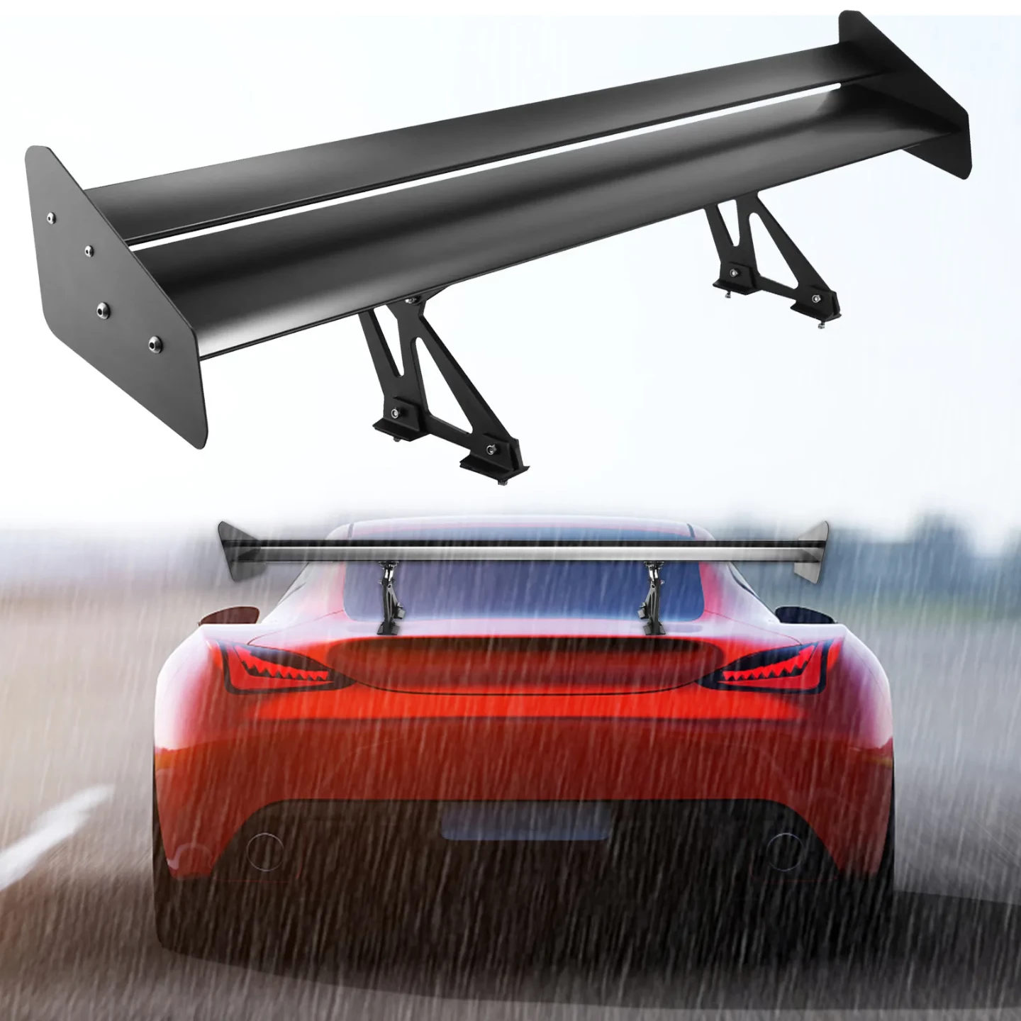 New Universal Double Deck GT Spoiler Wing