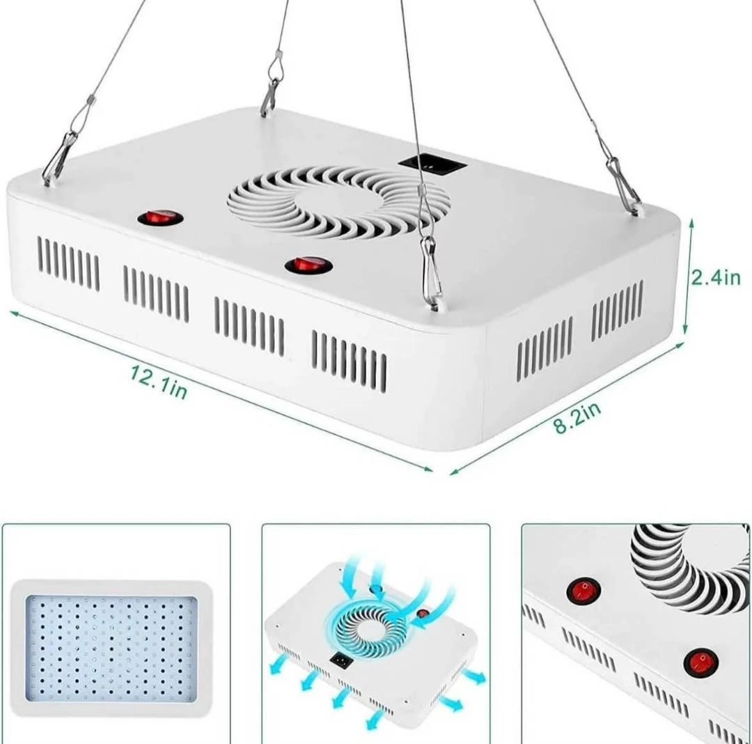 LED Customizable Full or Seedling Spectrum Grow Light - photo 2