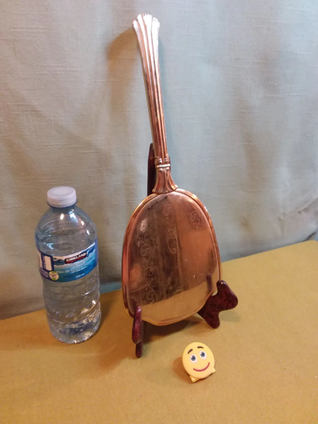 🛀 🧖 ➡️ Vintage Vanity (Set of 4) Mirror, Brushes, Comb 🧖 🤷 - photo 5