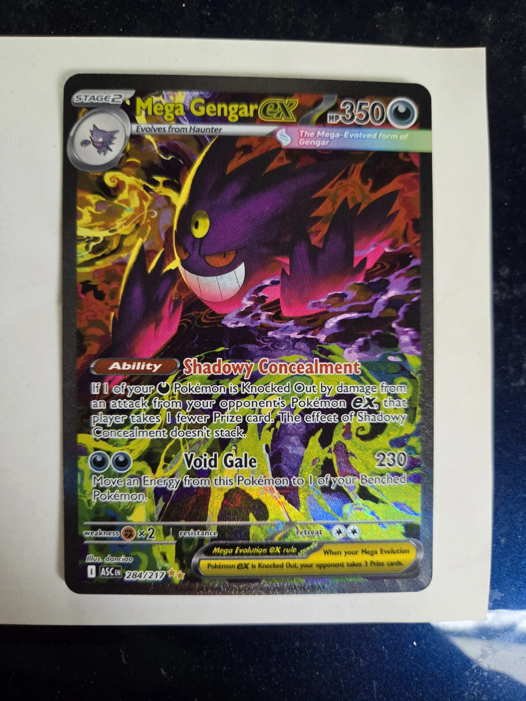 Pokemon TCG Mega Gengar EX SIR - photo 3