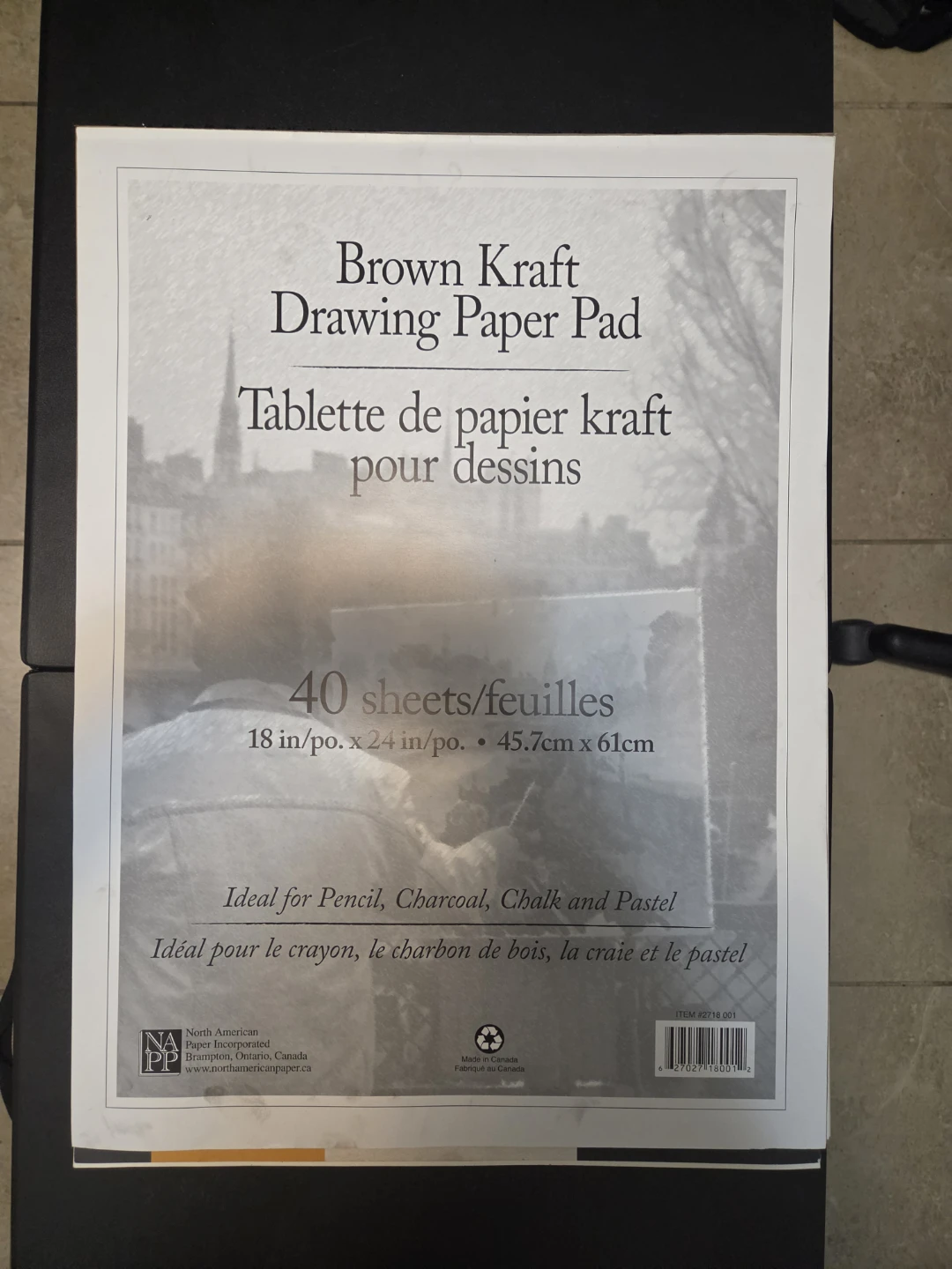 Canson 1557 Drawing Paper Pad 18 x 24 inches - photo 2