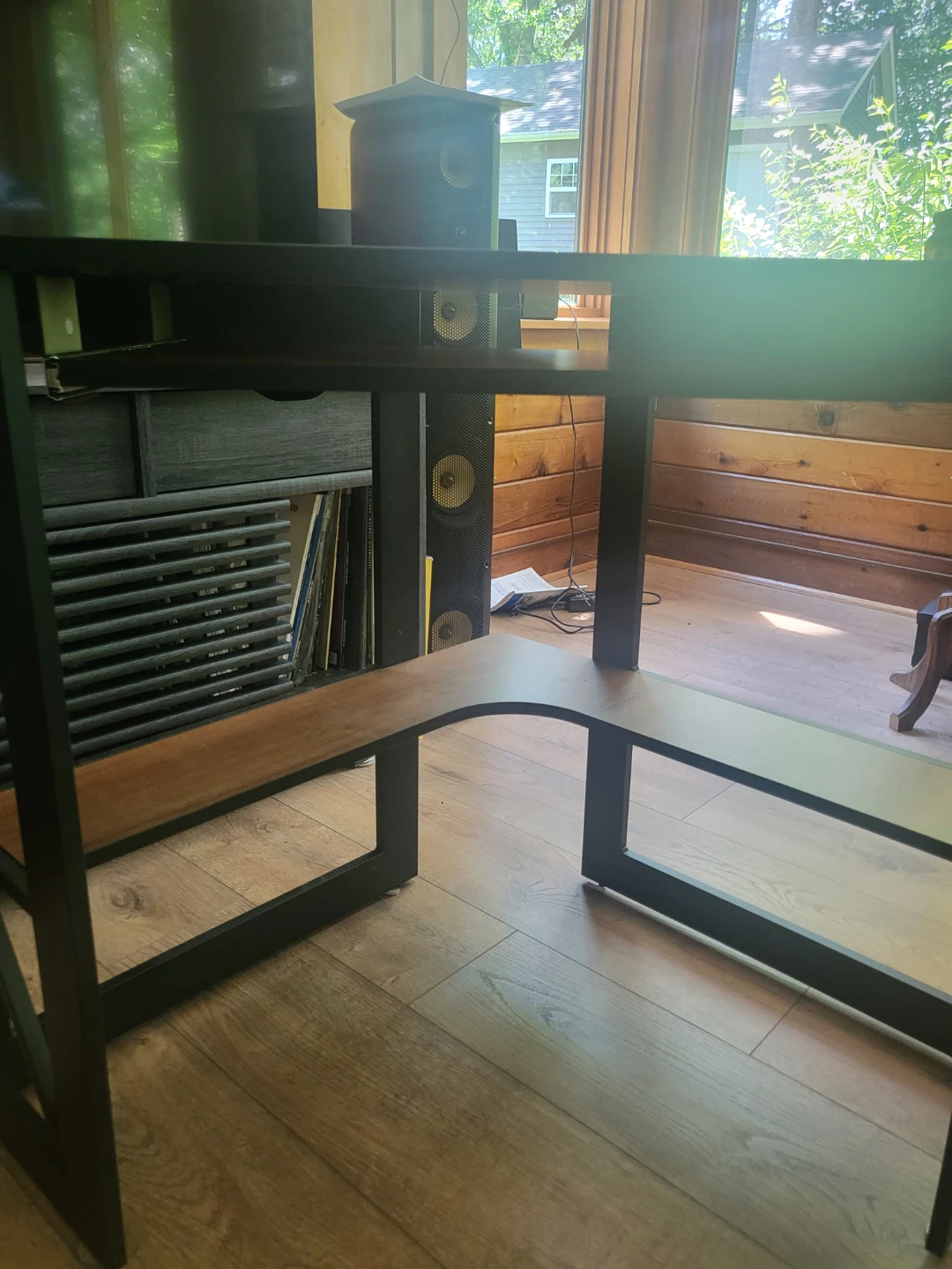 Corner Desk with Wood Finish - photo 3
