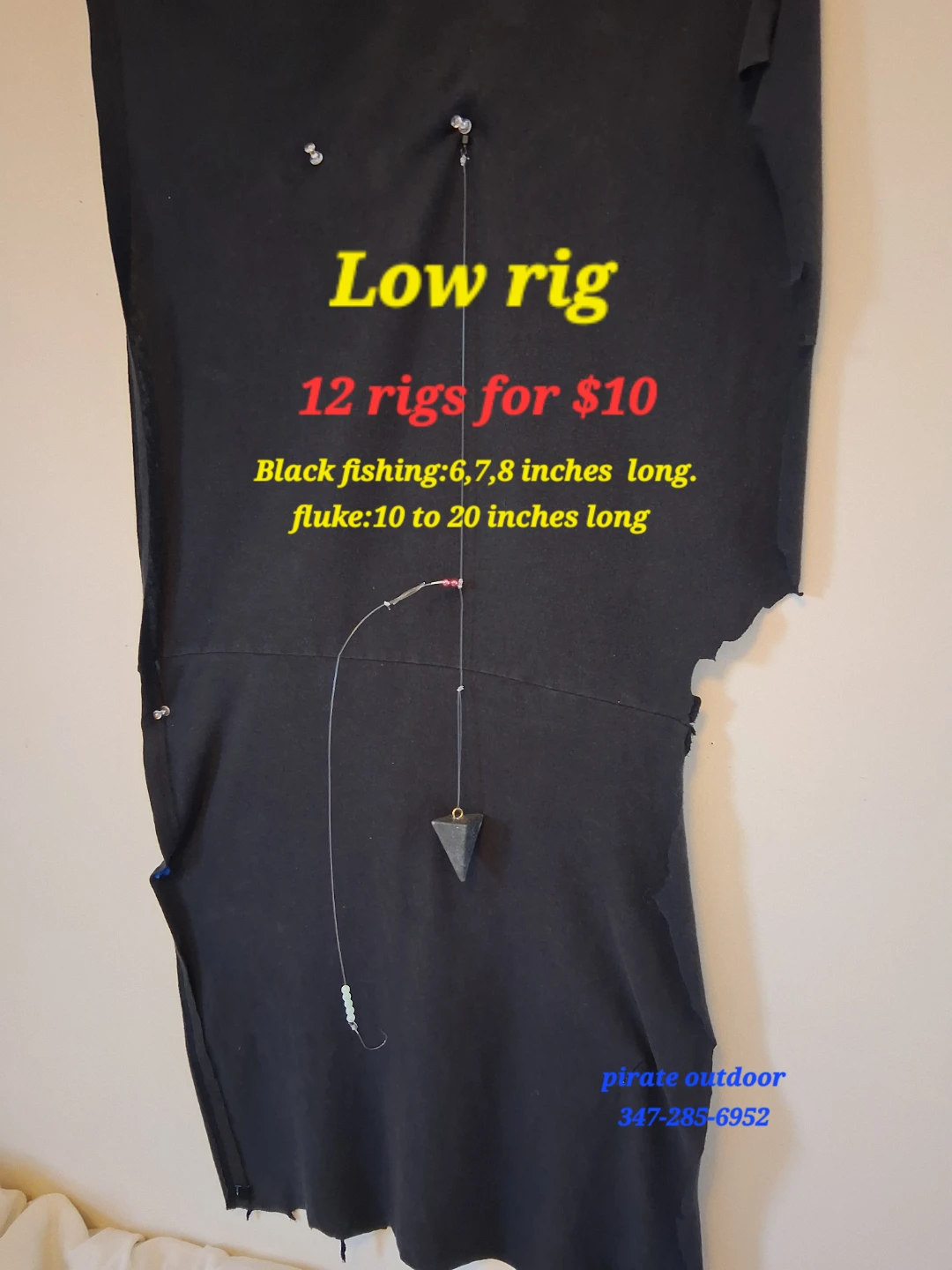 Low rig for all kind fishing.
