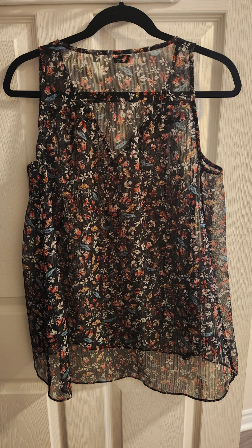Floral Sleeveless blouse - photo 3