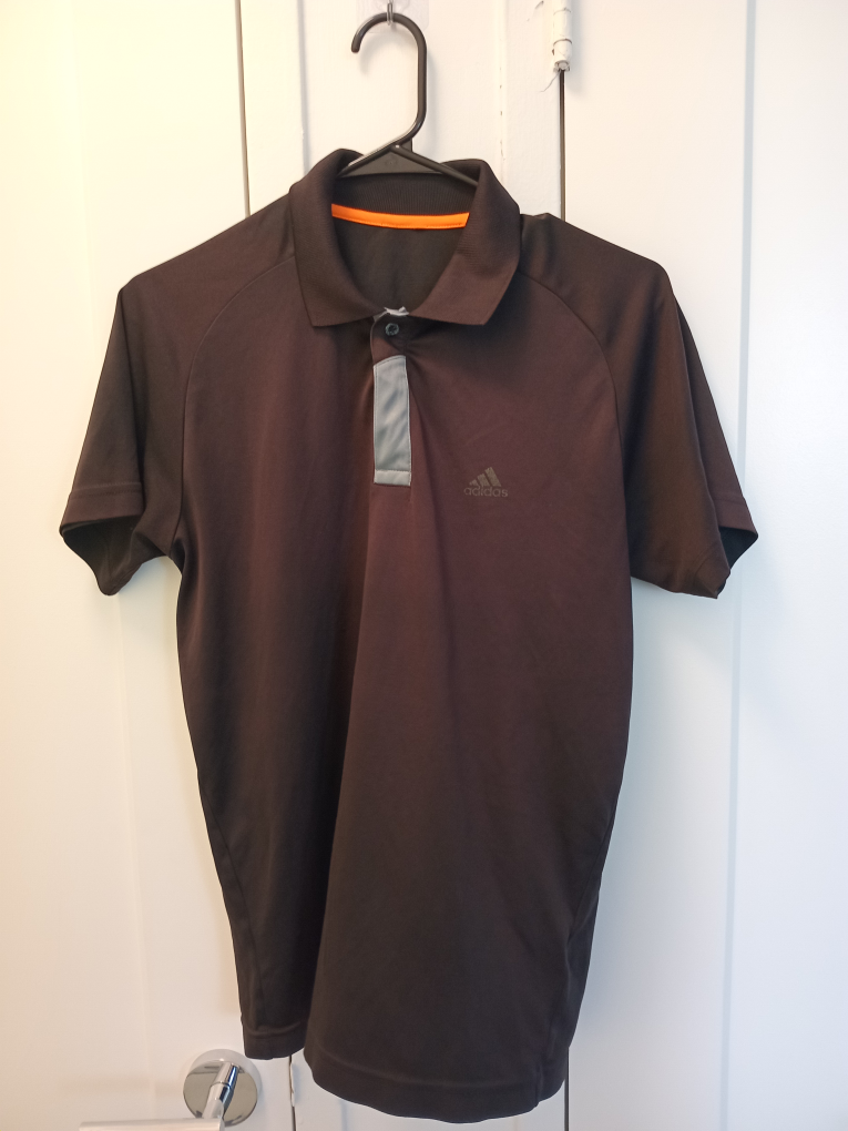 Adidas Men's Black Polo Shirt