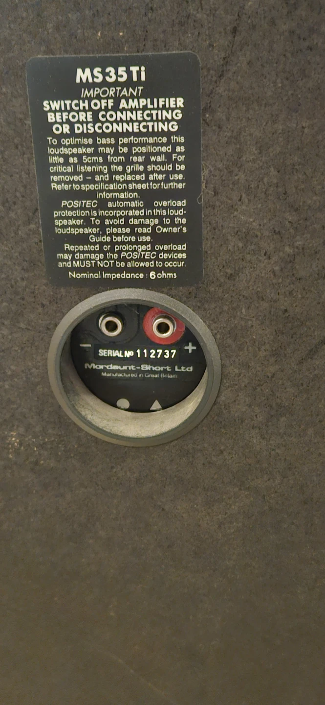Mordaunt Short MS 35 Ti Speakers - photo 2