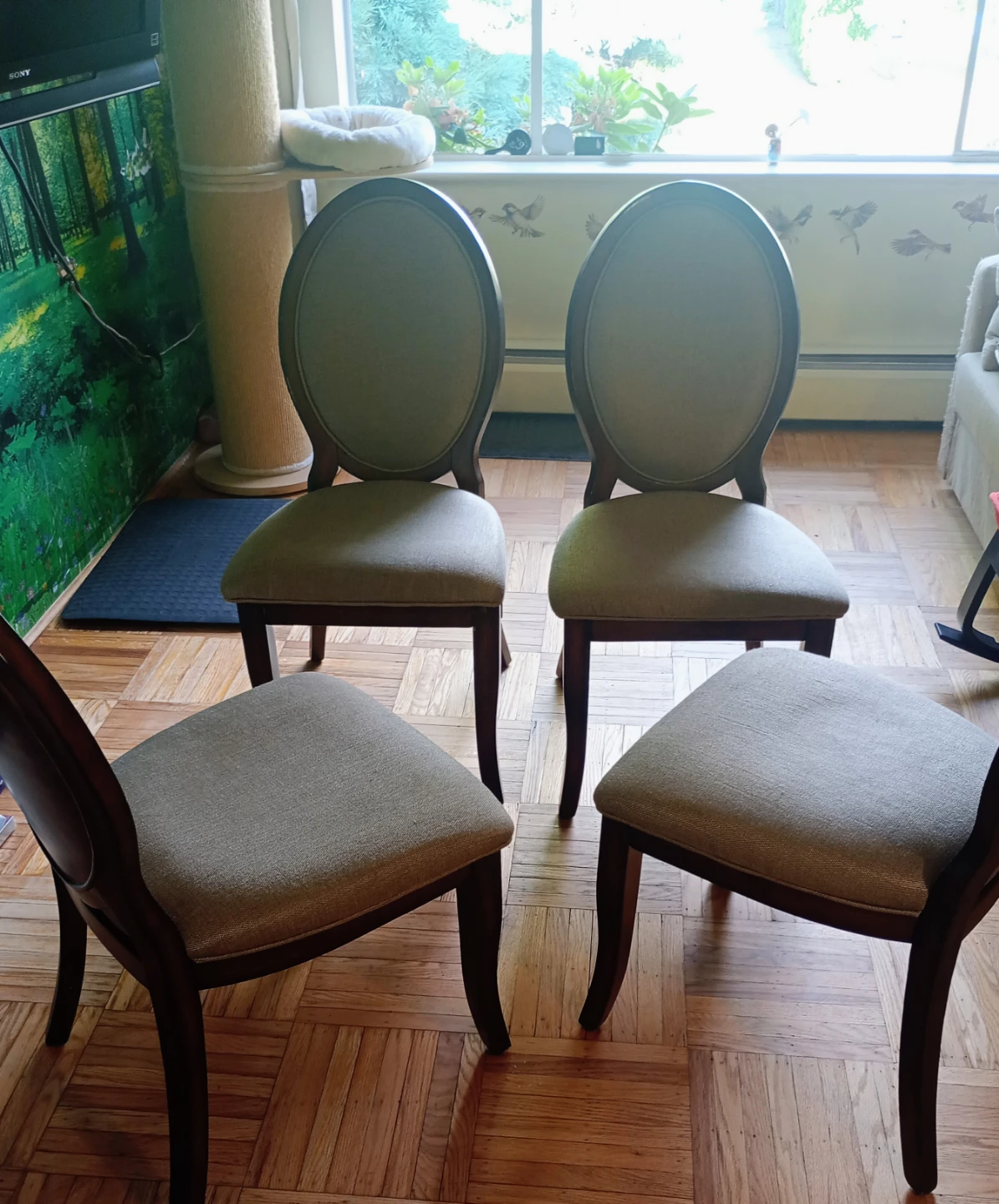 Set of 4 Dining Chairs - photo 3