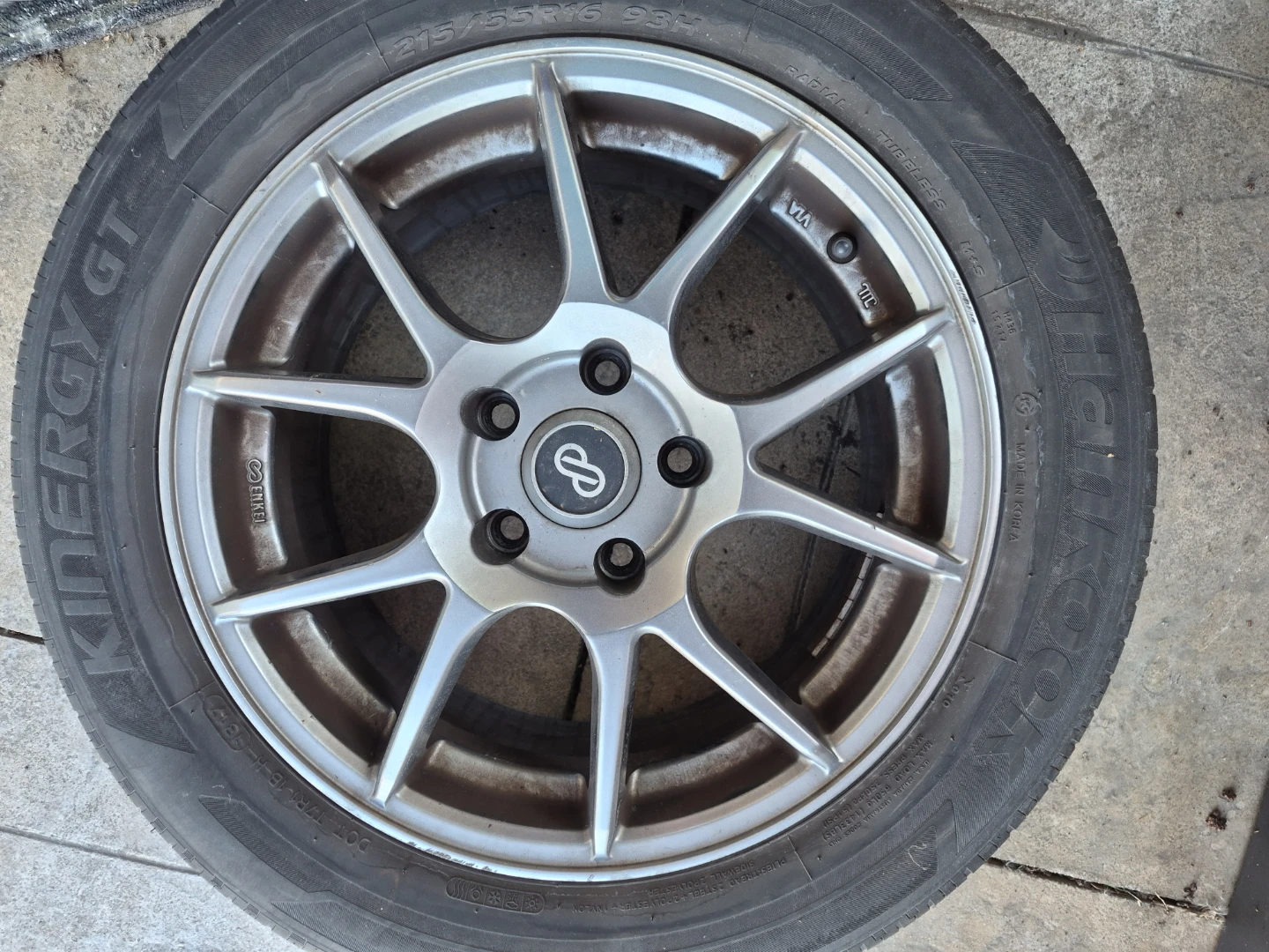 Enkei RPF1 Wheel with Kinergy Tire - photo 2