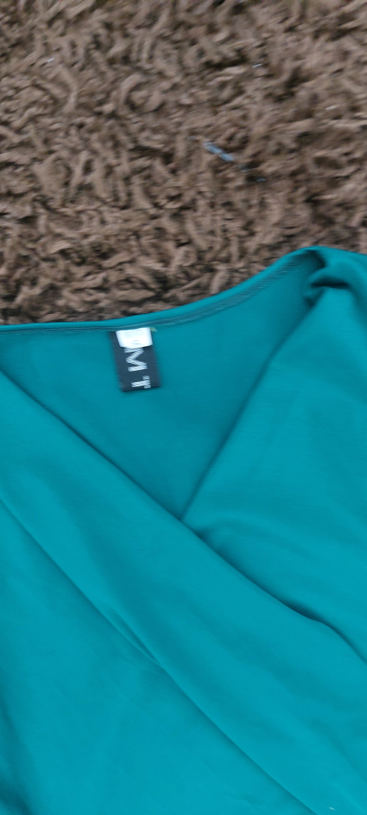Teal Wrap Dress - photo 2