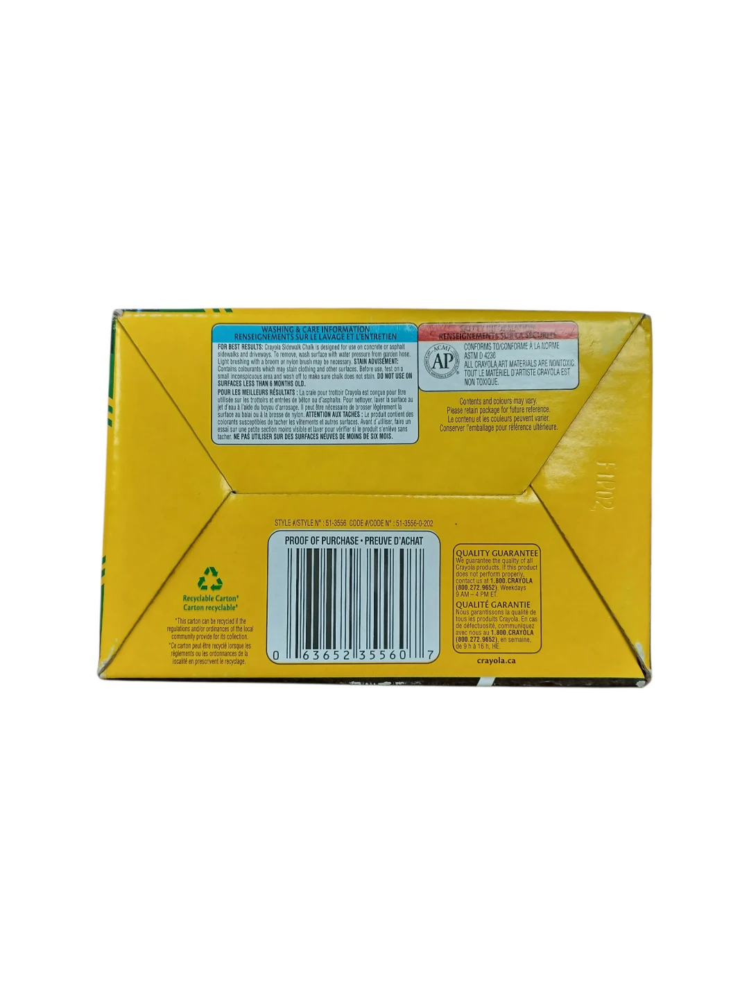 Crayola Washable Sidewalk Chalk – 24 Colours - photo 2