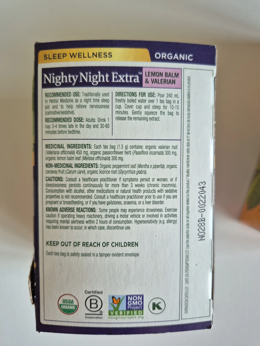 Tea: Pure Linden Flowers, Organic Lemon Balm & Valerian - photo 4