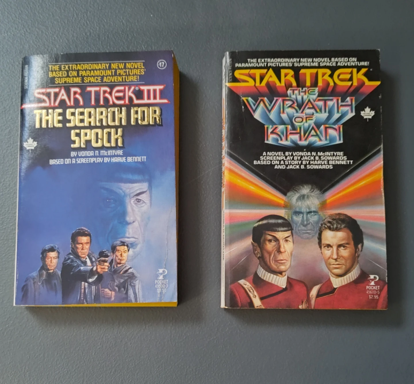 Star Trek Books: The Search for Spock & The Wrath of Khan