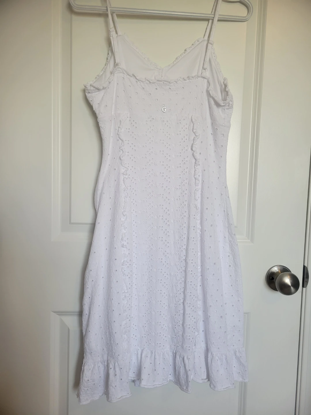 GUESS White Eyelet Dress - photo 3