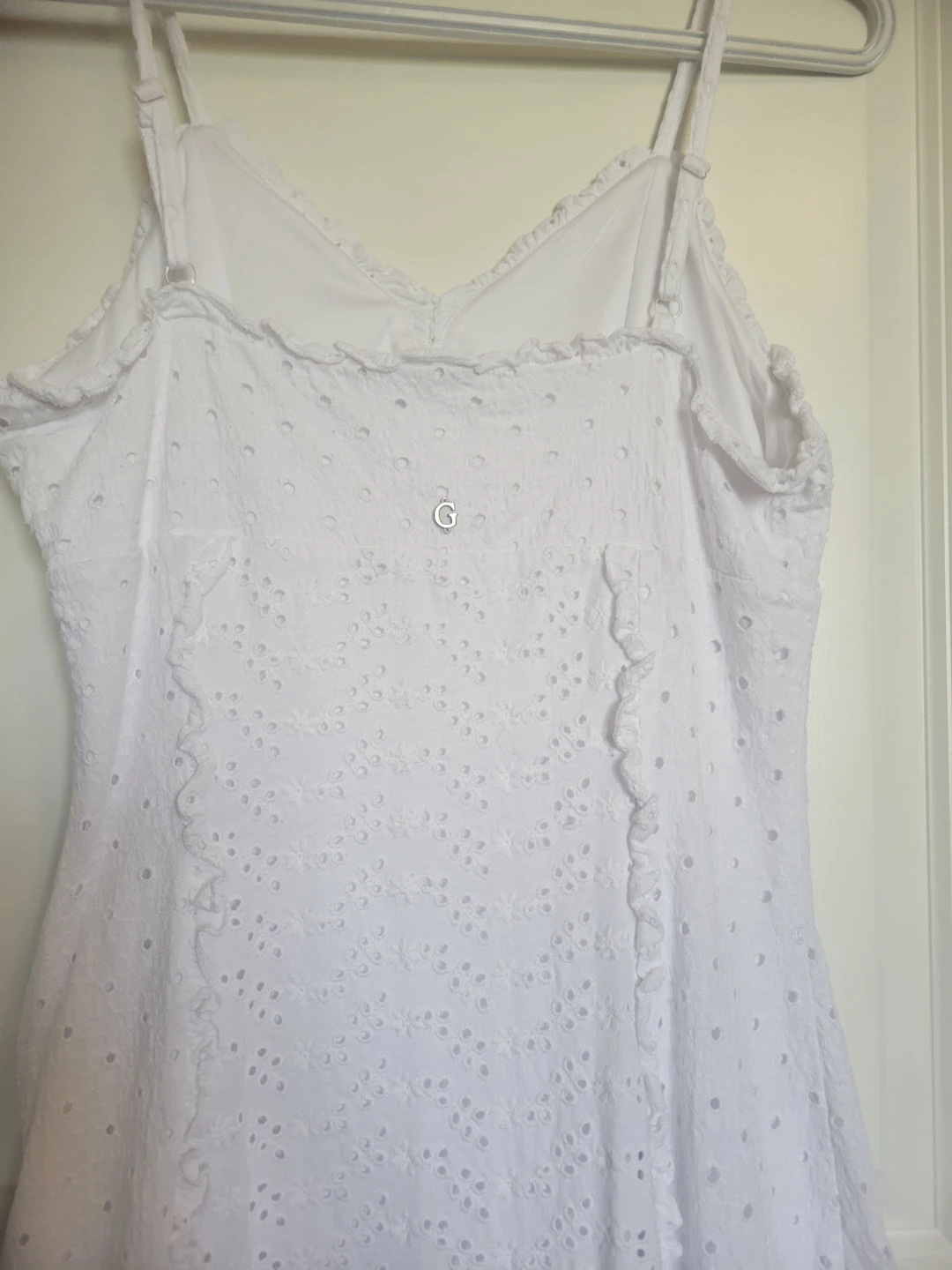 GUESS White Eyelet Dress - photo 4