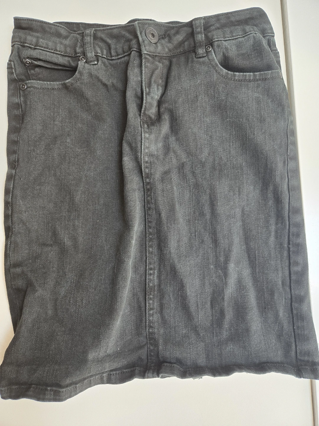 Denim Dynamite Black Denim Skirt - Small
