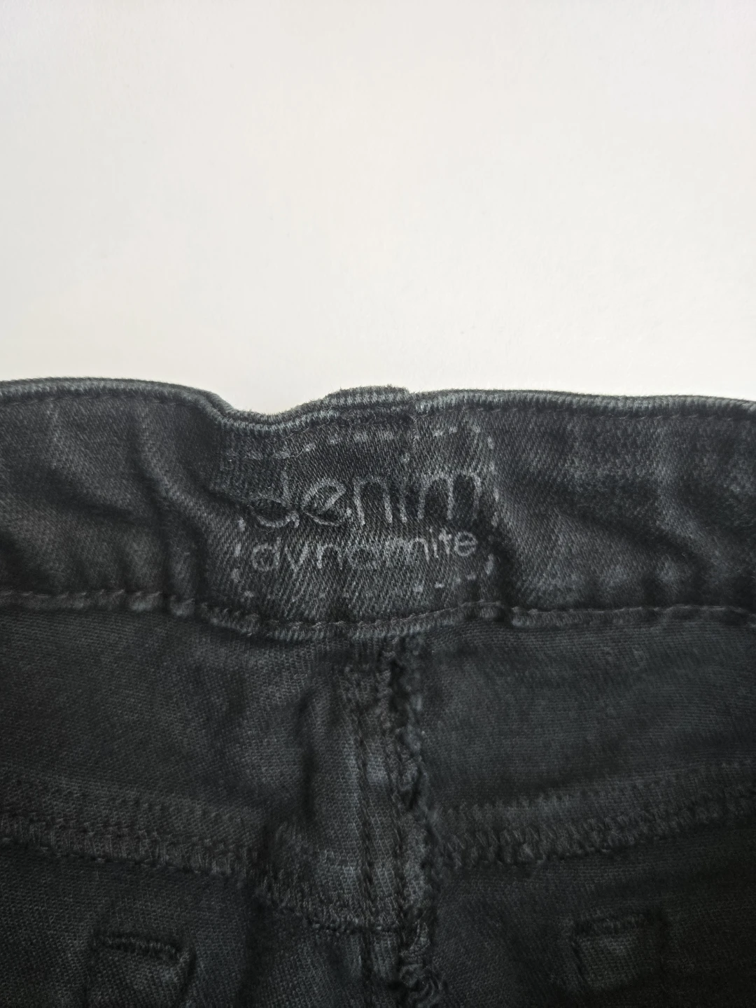 Denim Dynamite Black Denim Skirt - Small - photo 3