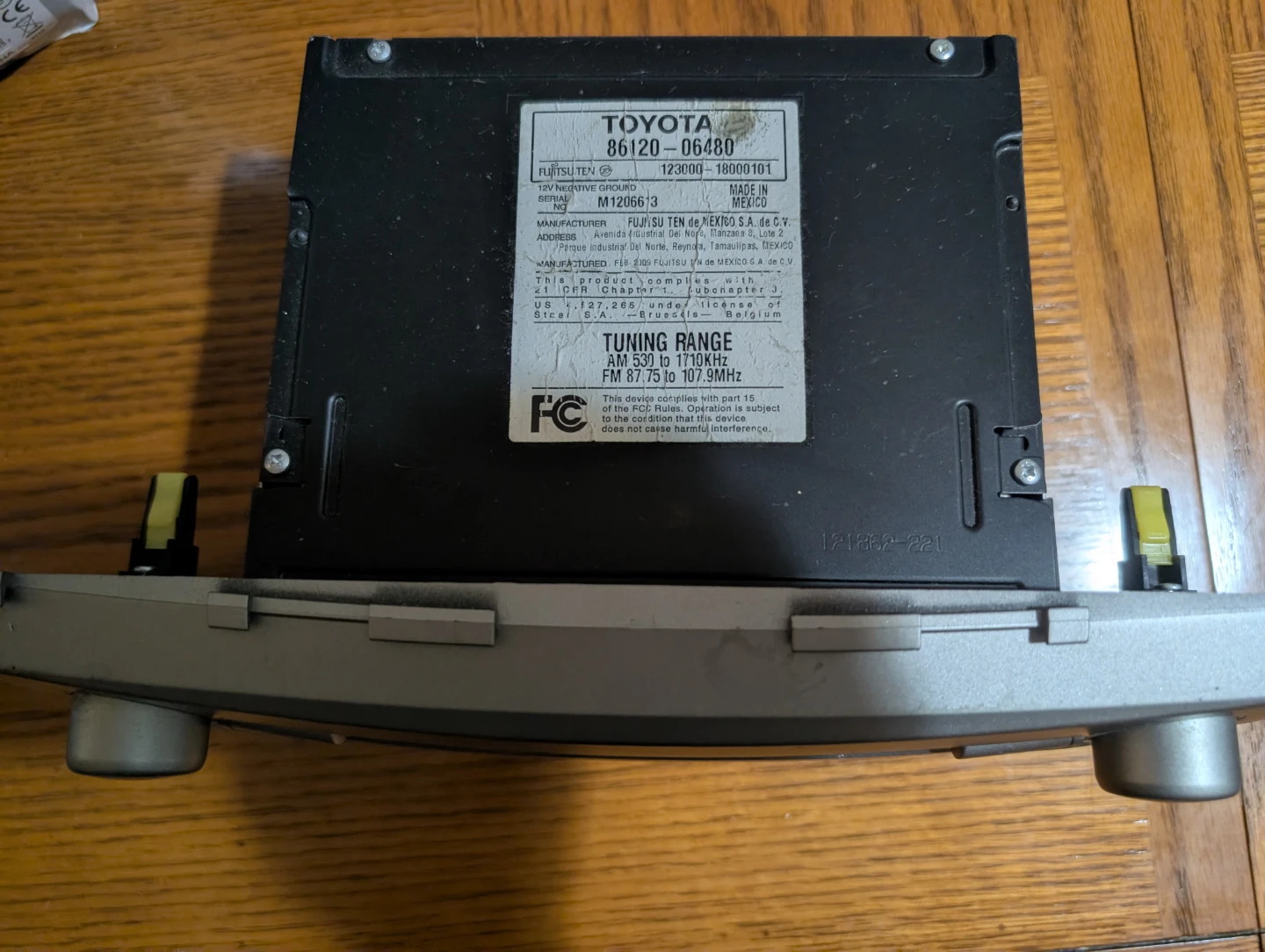 Toyota Camry Car Stereo Radio - photo 3