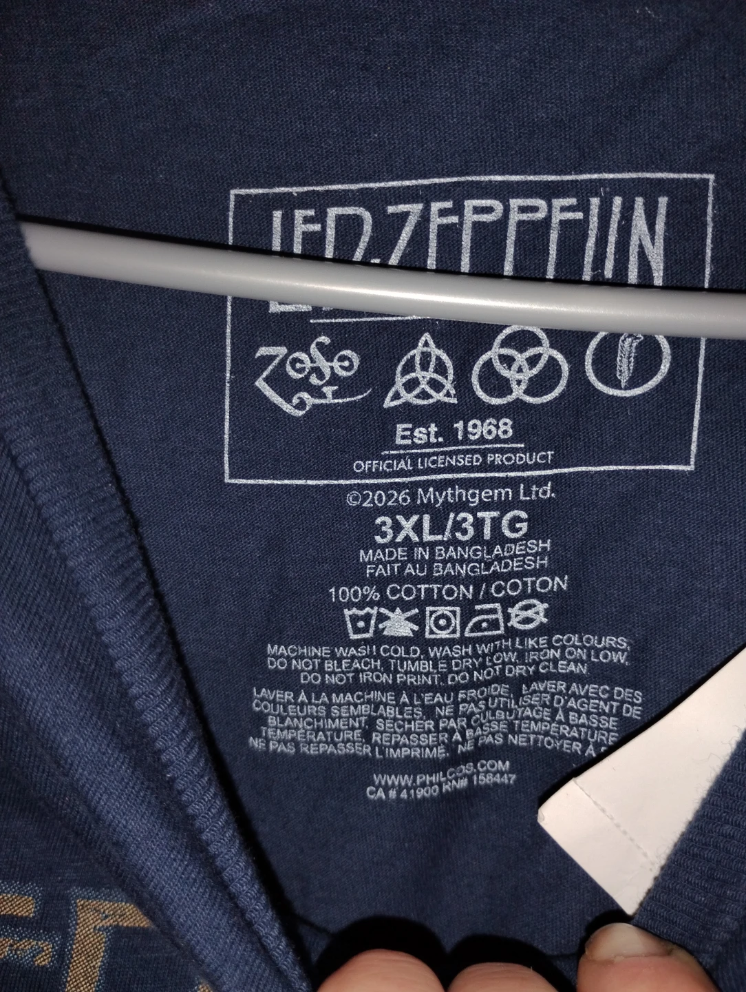 Led Zeppelin "In Concert 1977" T-Shirt - photo 3