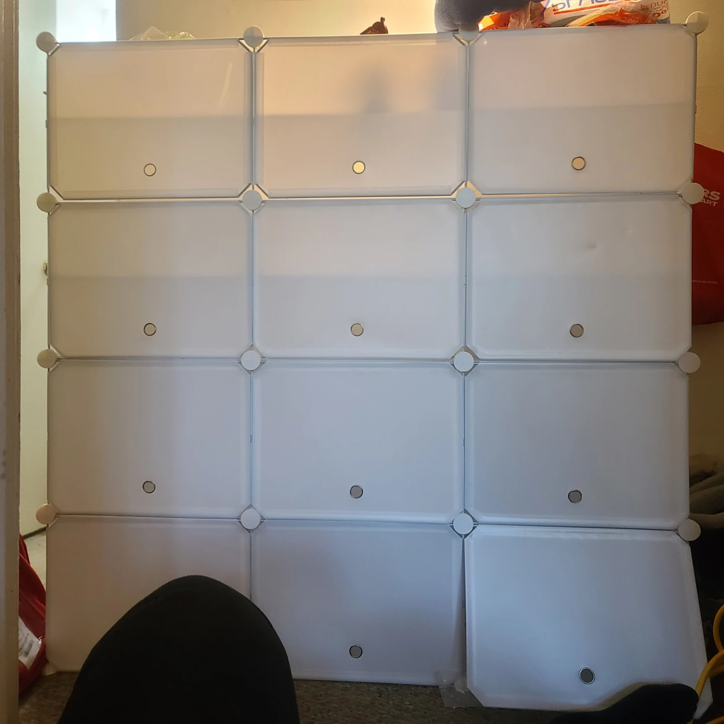 FREE - White Modular Shoe Rack Organizer - photo 2