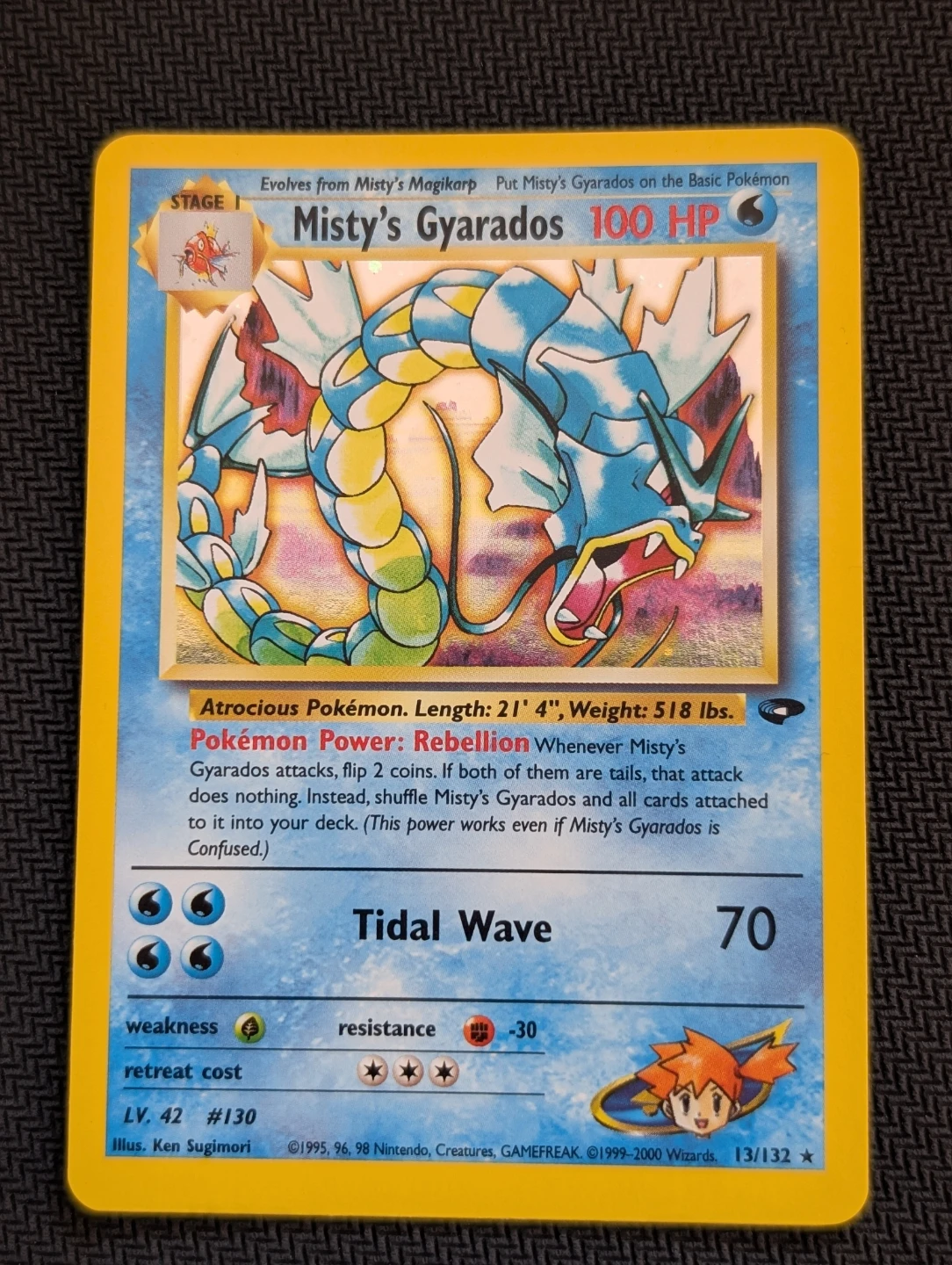 Misty's Gyarados Gym Challenge Holo 13/132 - Pokemon