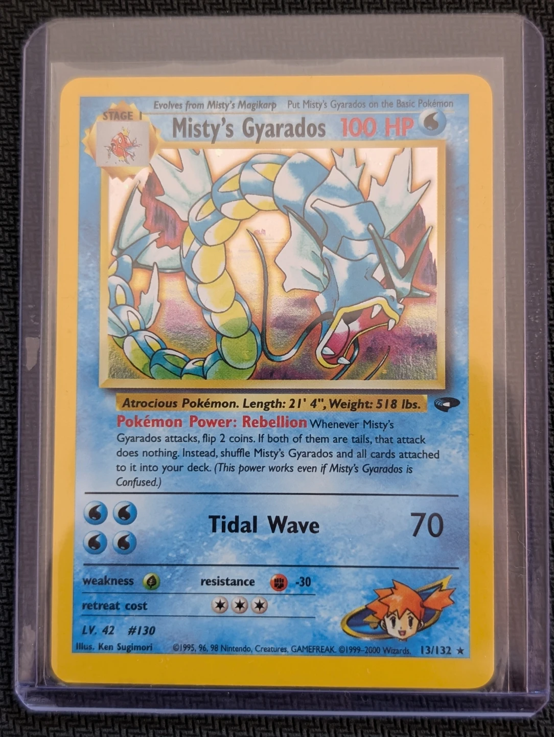 Misty's Gyarados Gym Challenge Holo 13/132 - Pokemon - photo 5