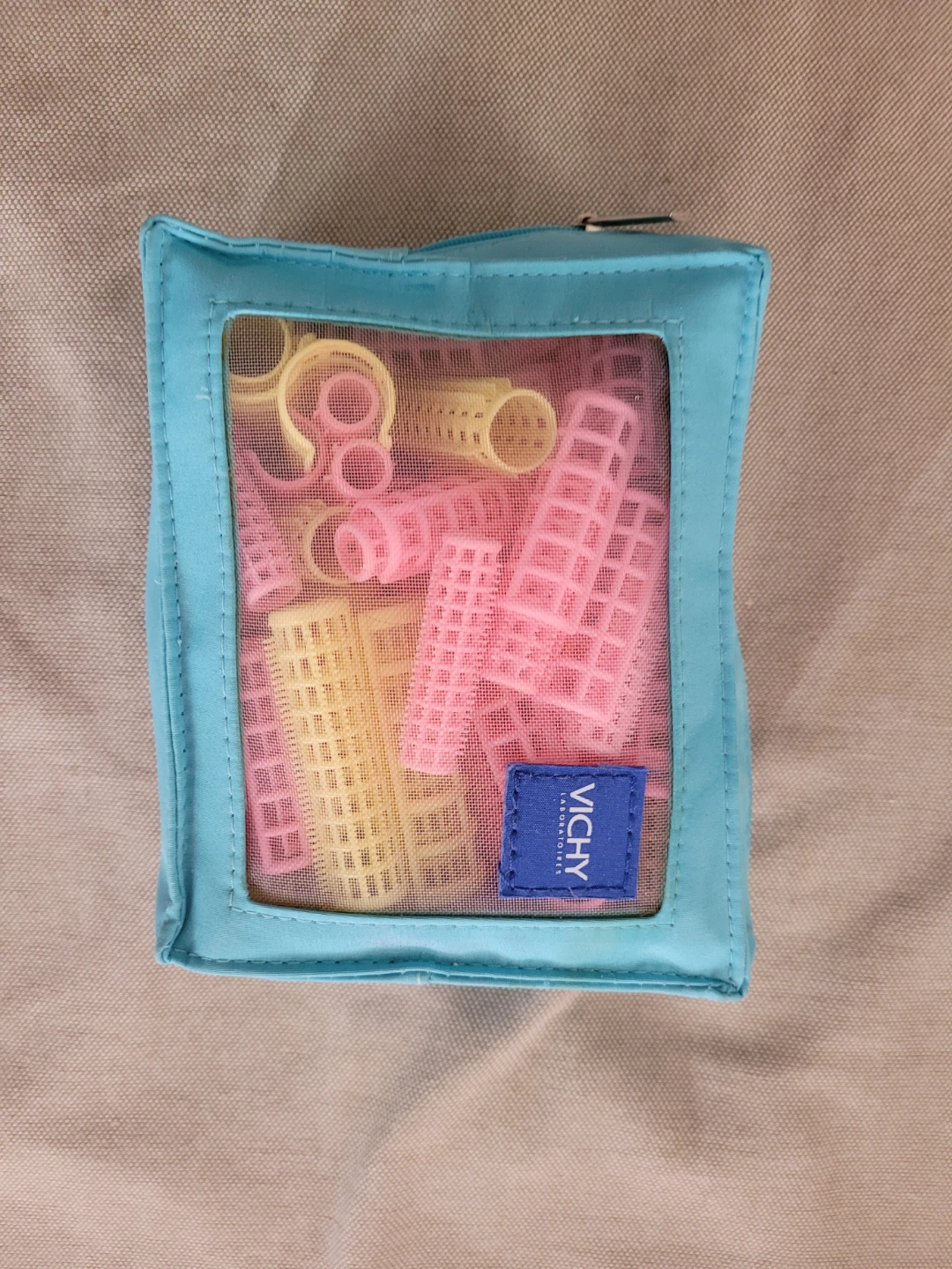 Vichy Hair Rollers with Pouch - photo 2