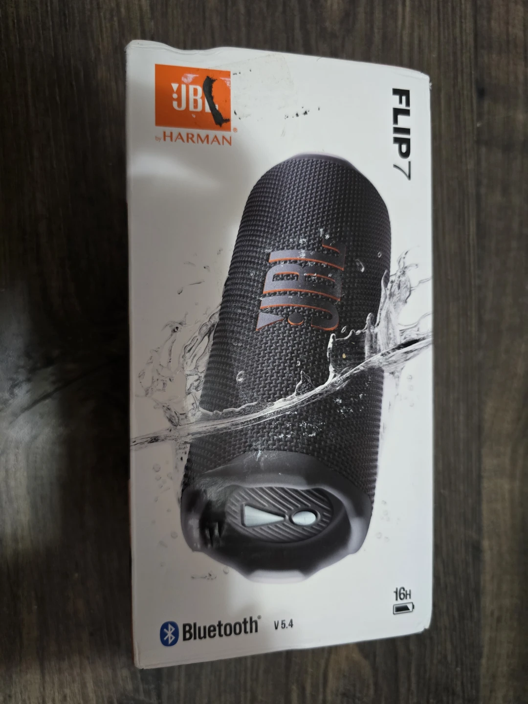 JBL Flip 7 Portable Waterproof Speaker - Black