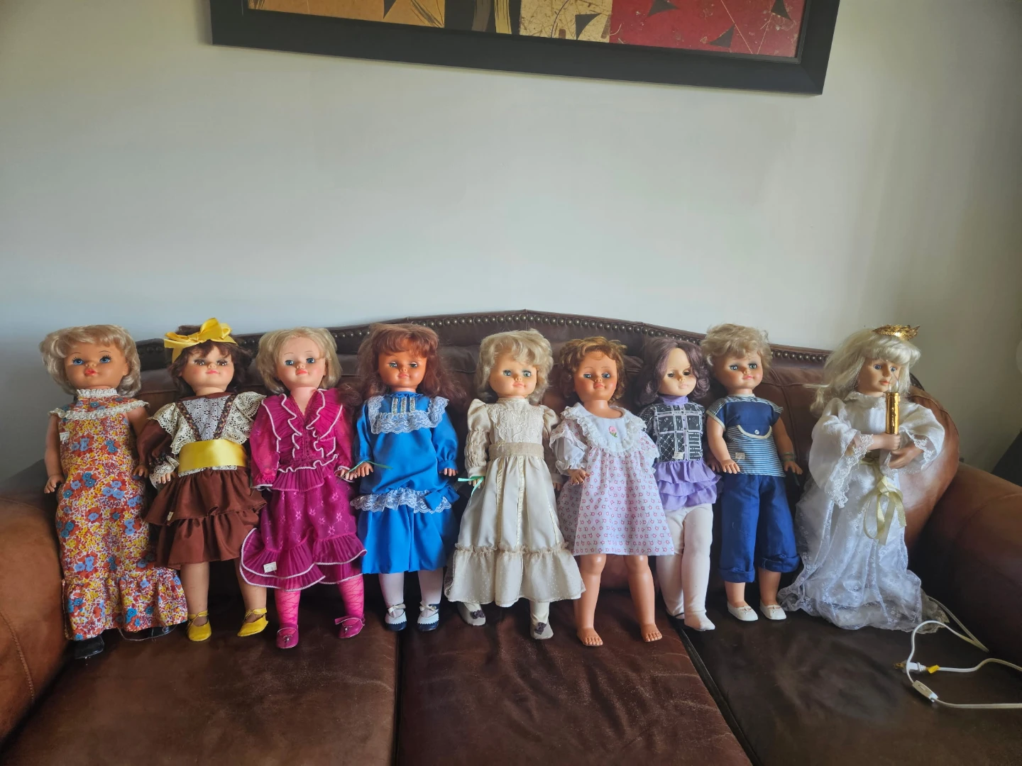 Assorted Collection of Vintage Dolls