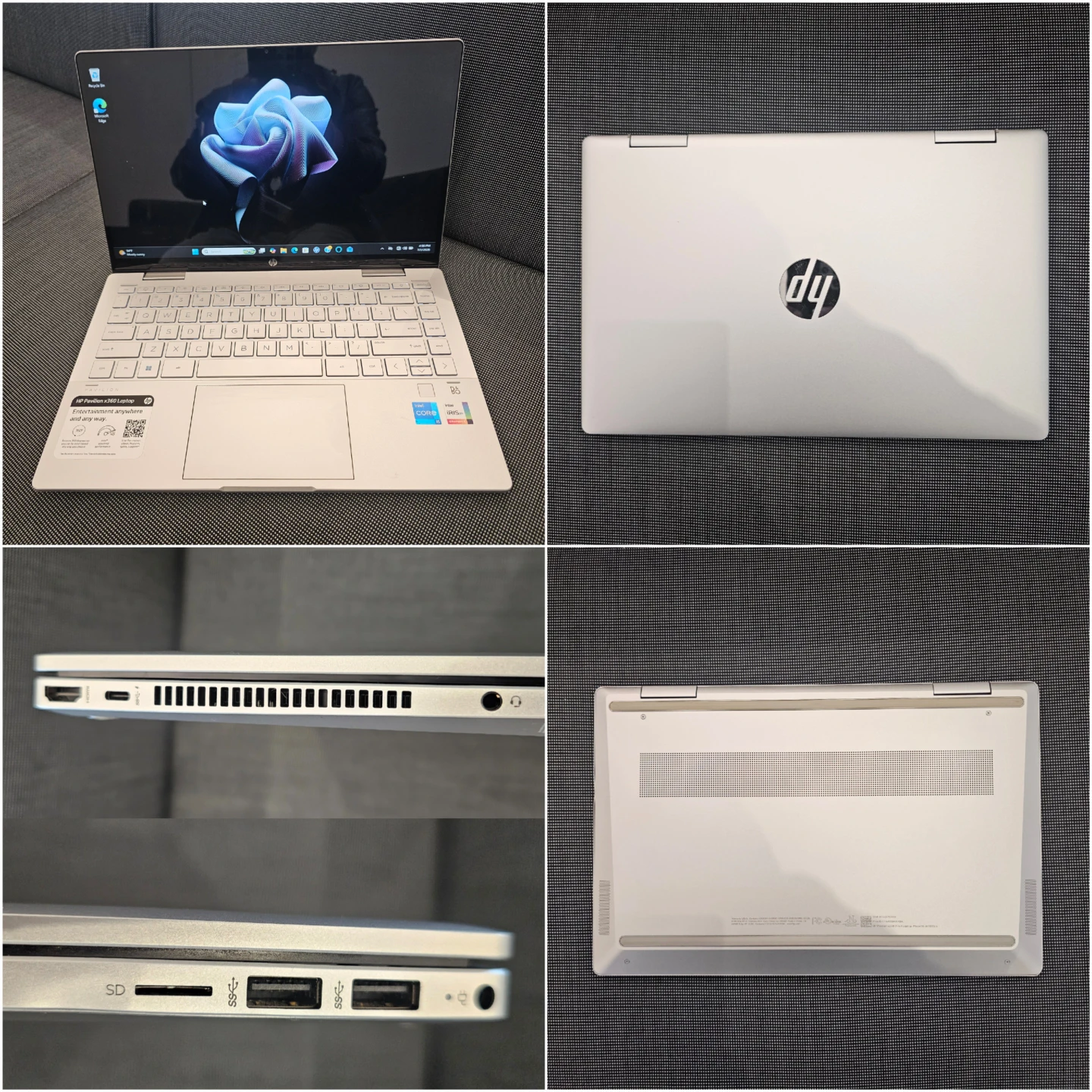 Touchscreen HP Pavilion x360 2-in-1 Laptop 512gb SSD Win11Pro - photo 3