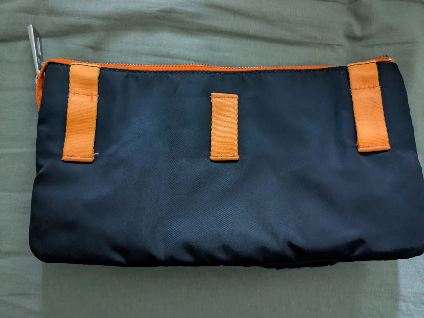 Lululemon Pouch Bag - Black with Orange Accents - photo 2
