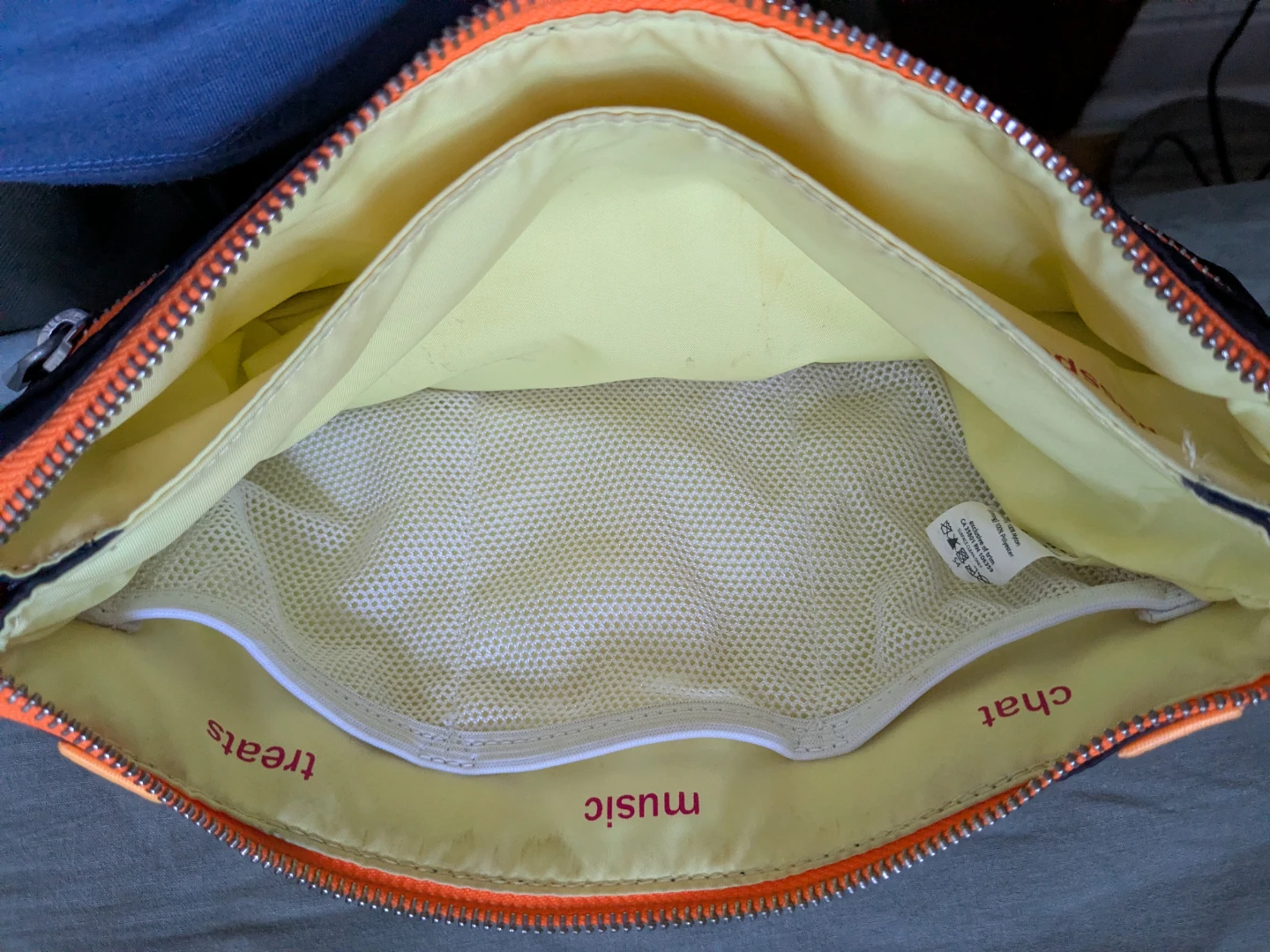 Lululemon Pouch Bag - Black with Orange Accents - photo 3